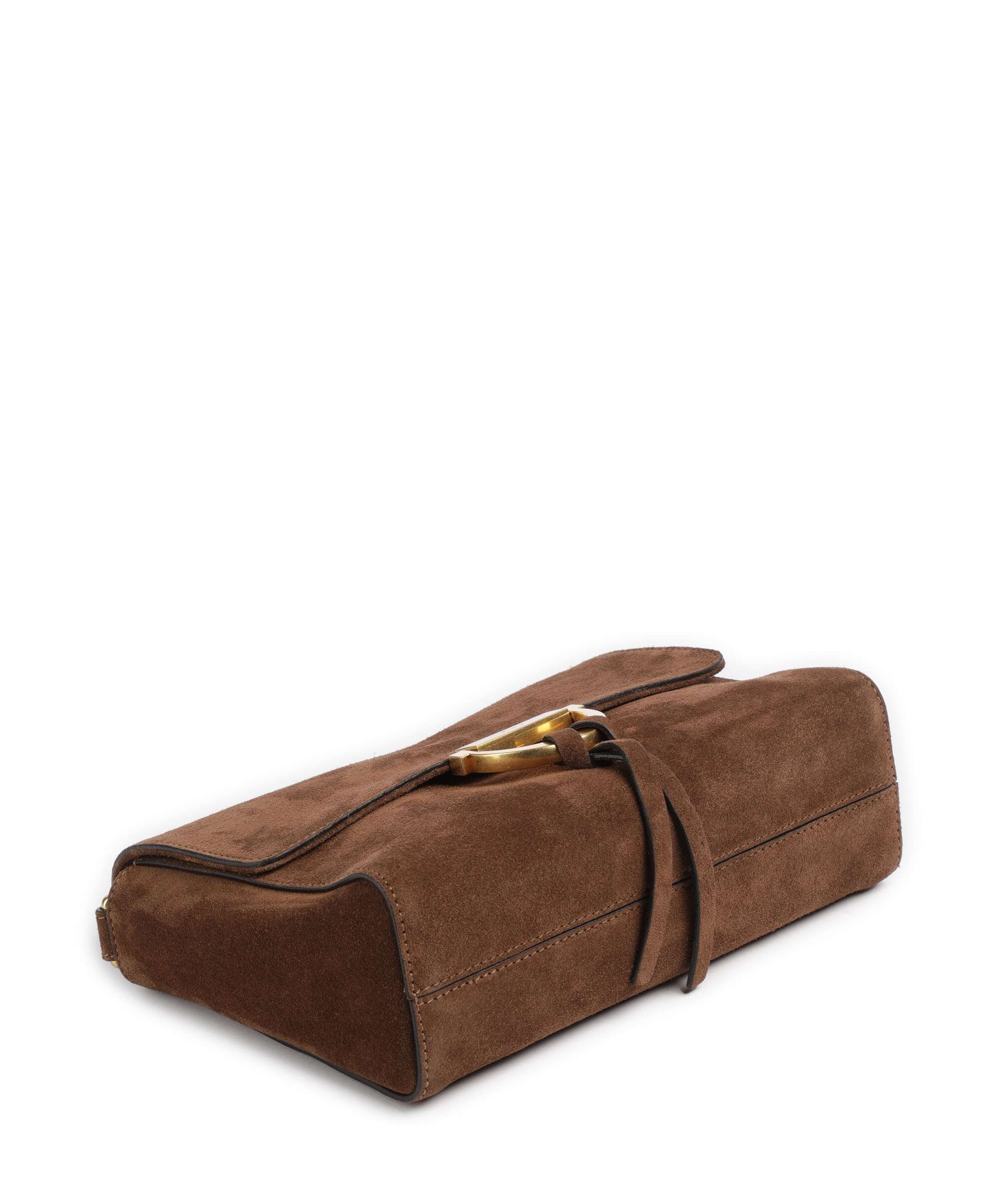 Abro Suede Temi Shoulder bag wood - Image 5