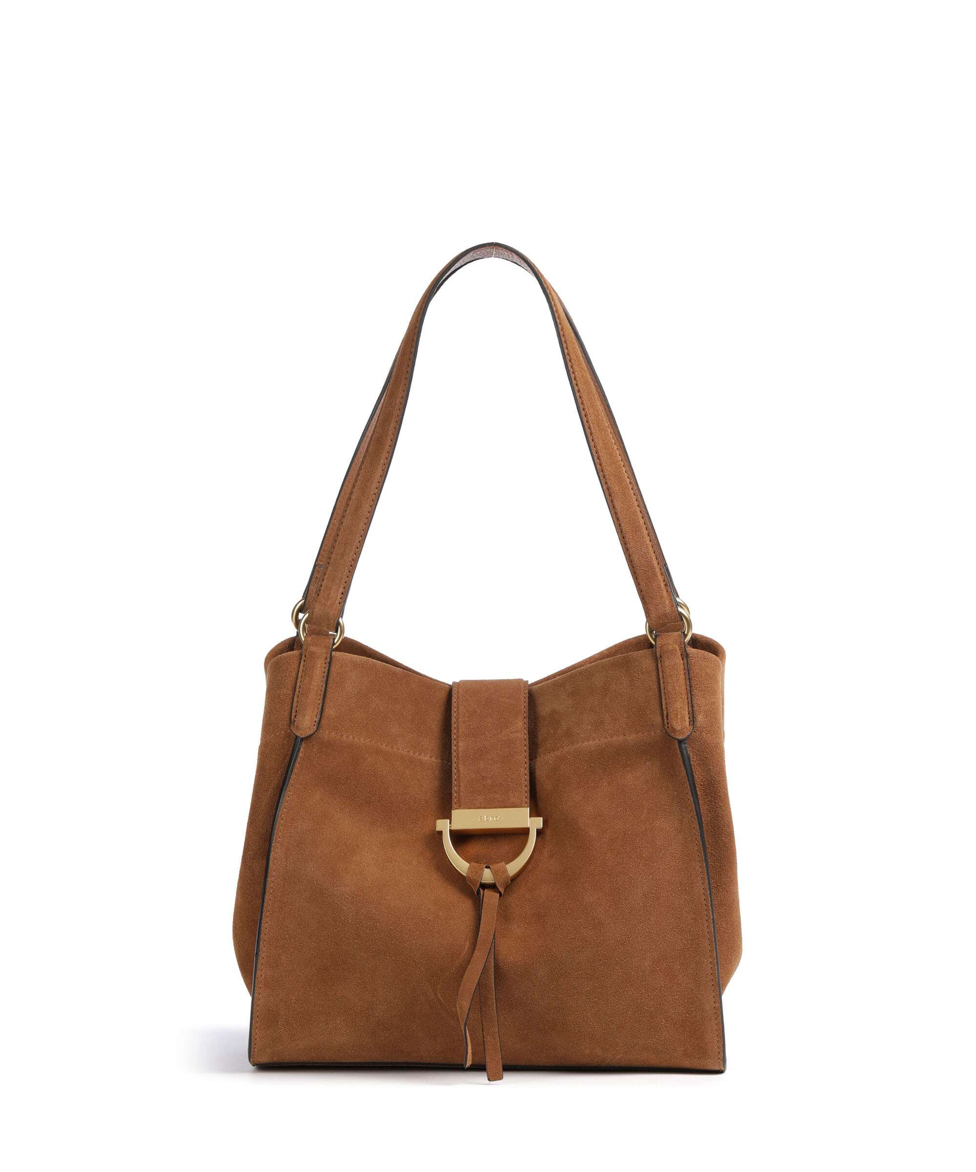 Abro Suede Temi Tote bag cuoio - Image 2