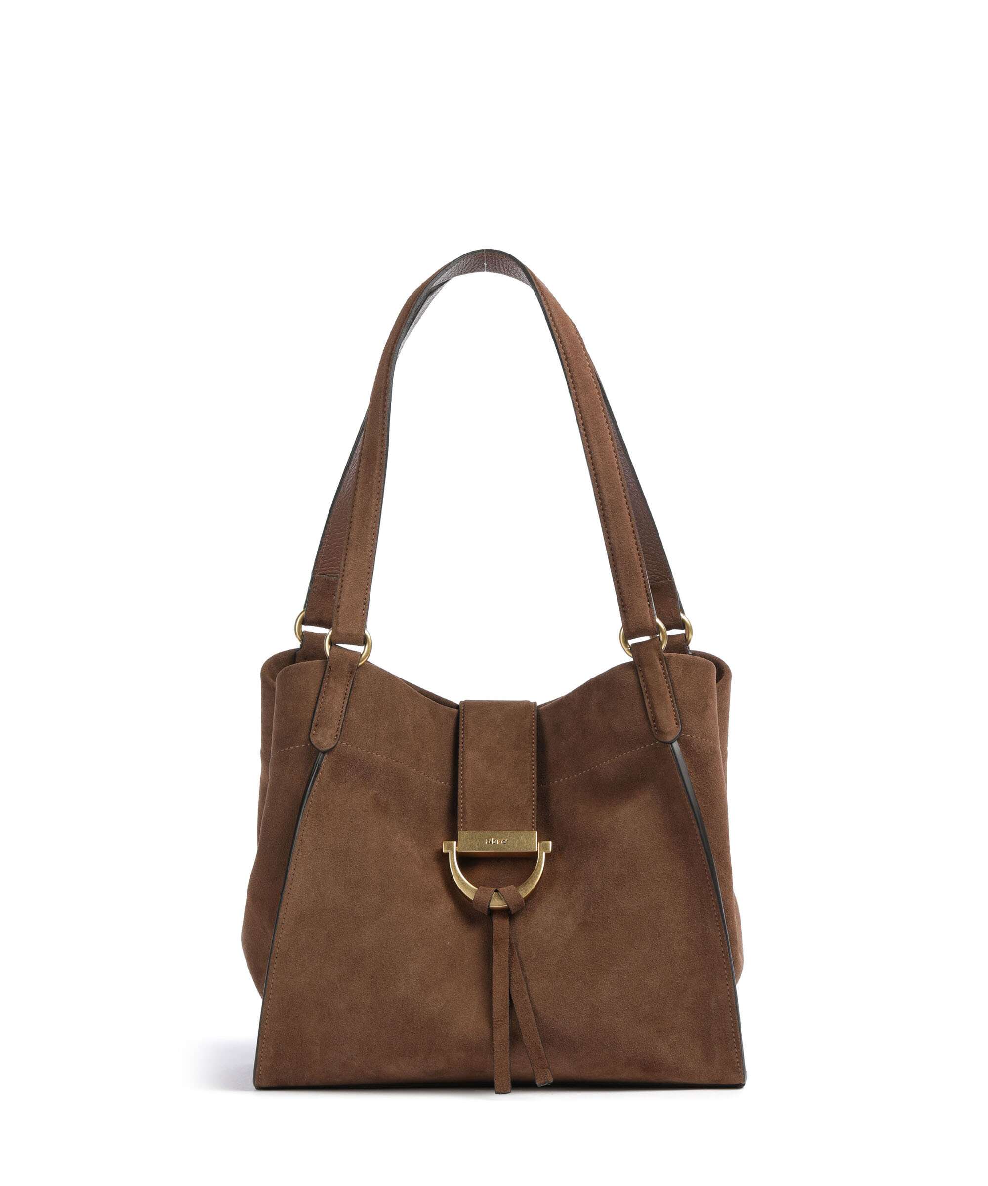 Abro Suede Temi Tote bag wood - Image 2