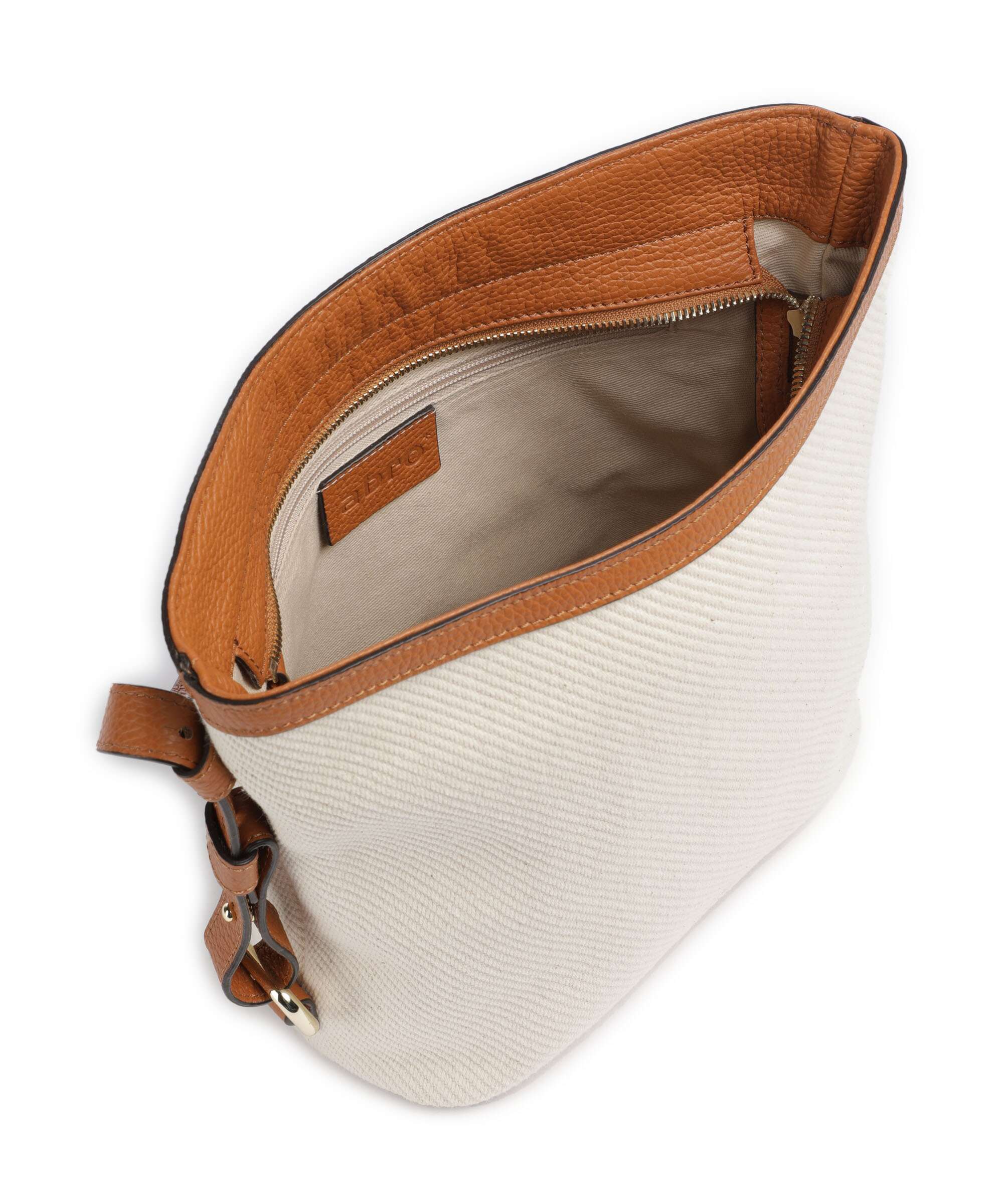Abro Super Drill Cosmo Crossbody bag ivory/cuoio - Image 5