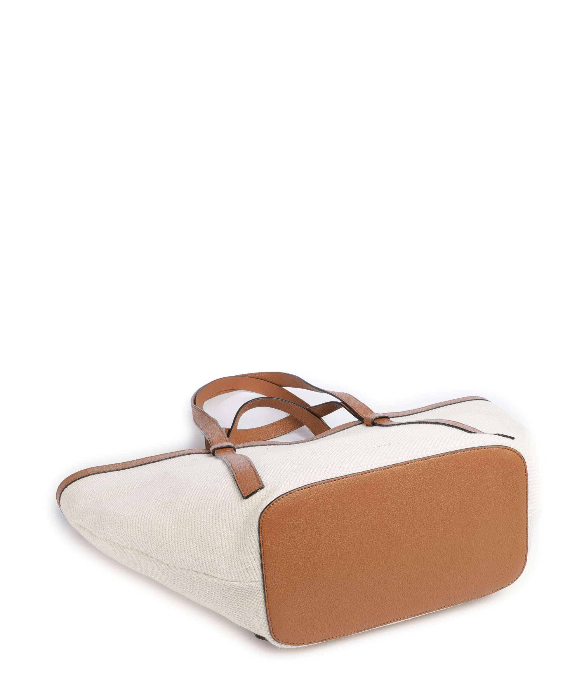 Abro Super Drill Cosmo Large Tote bag ivory/cuoio - Image 4
