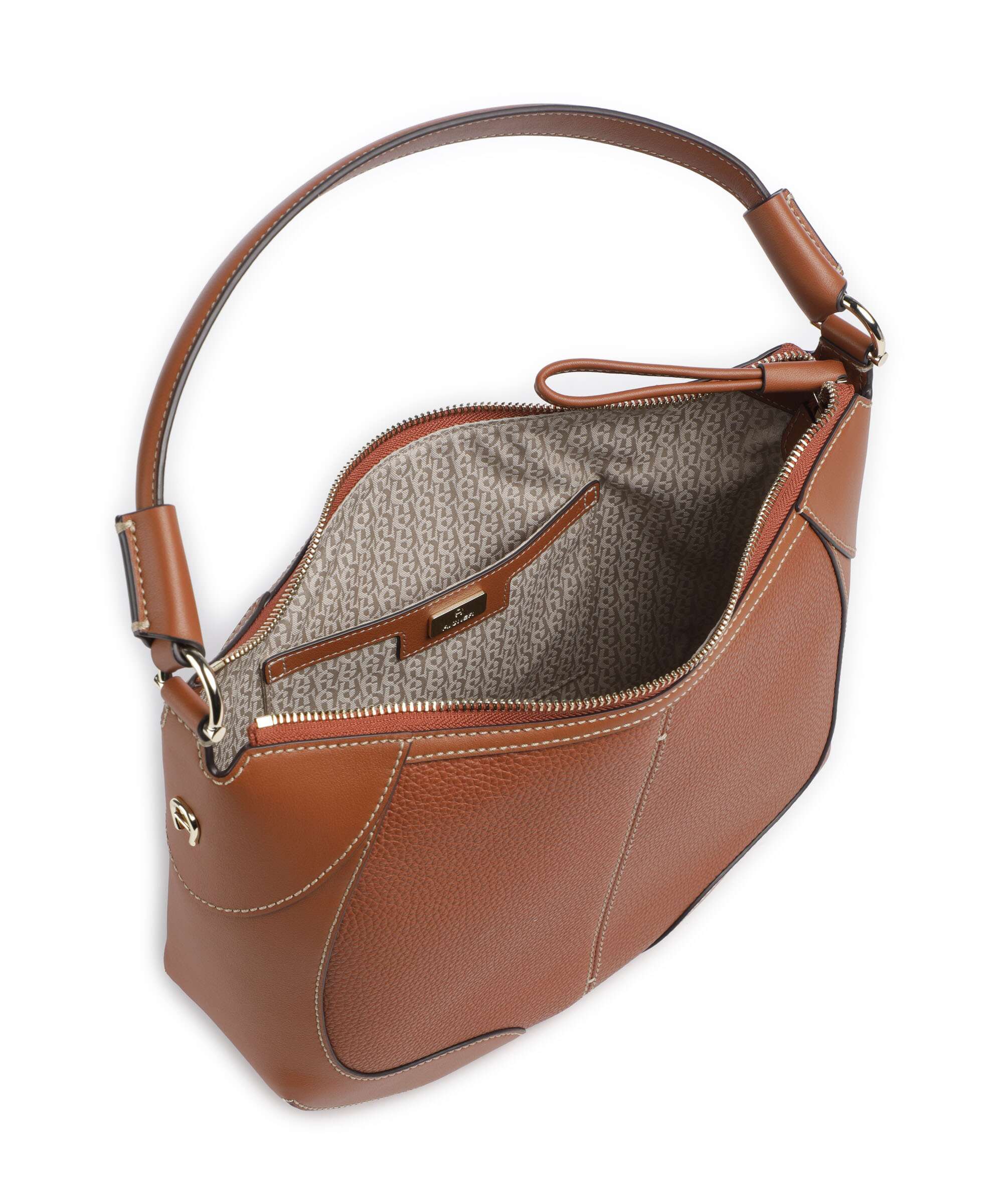 Aigner Ambra M Hobo bag cognac brown - Image 5