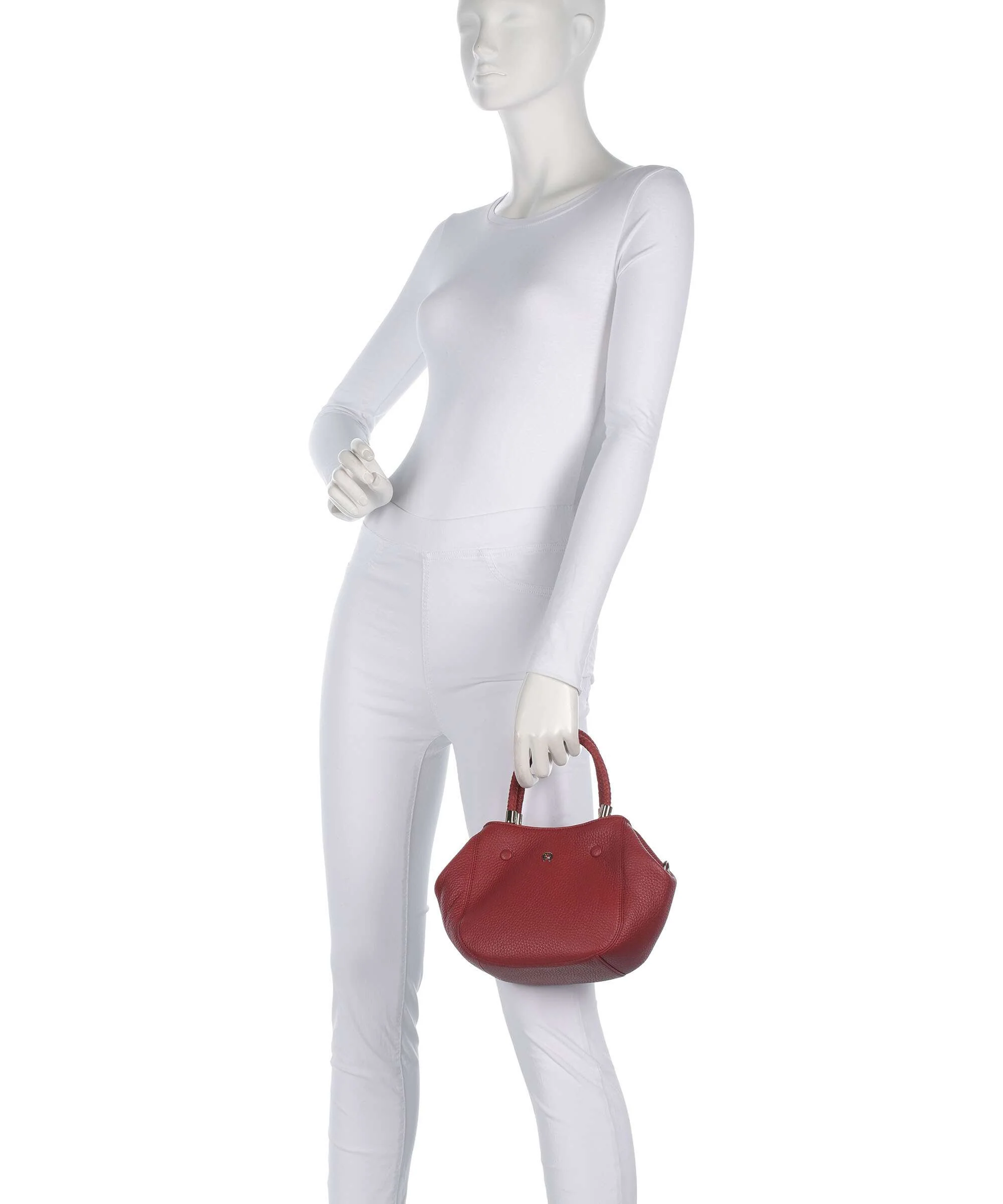 Aigner Carré Soft S Handbag burnt red - Image 3