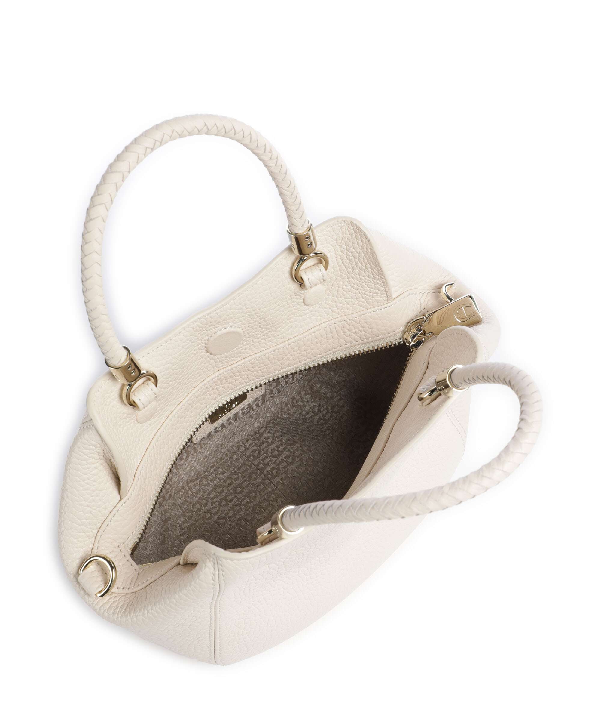 Aigner Carré Soft S Handbag macadamia white - Image 5