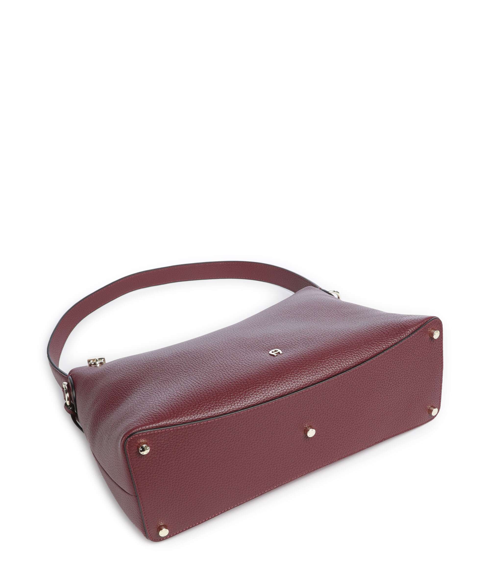 Aigner Delia M Hobo bag burgundy - Image 5