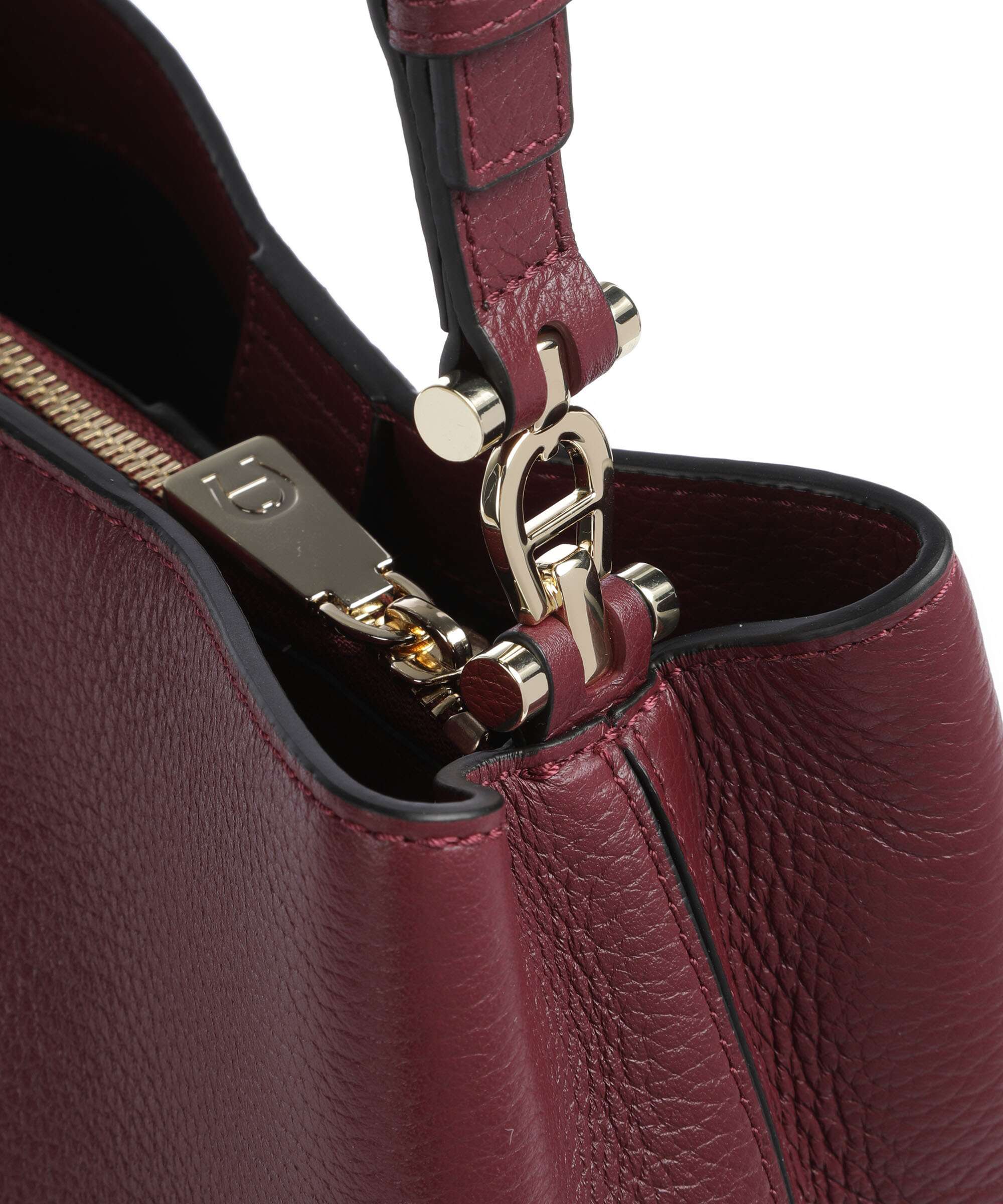 Aigner Delia S Bucket bag burgundy - Image 4