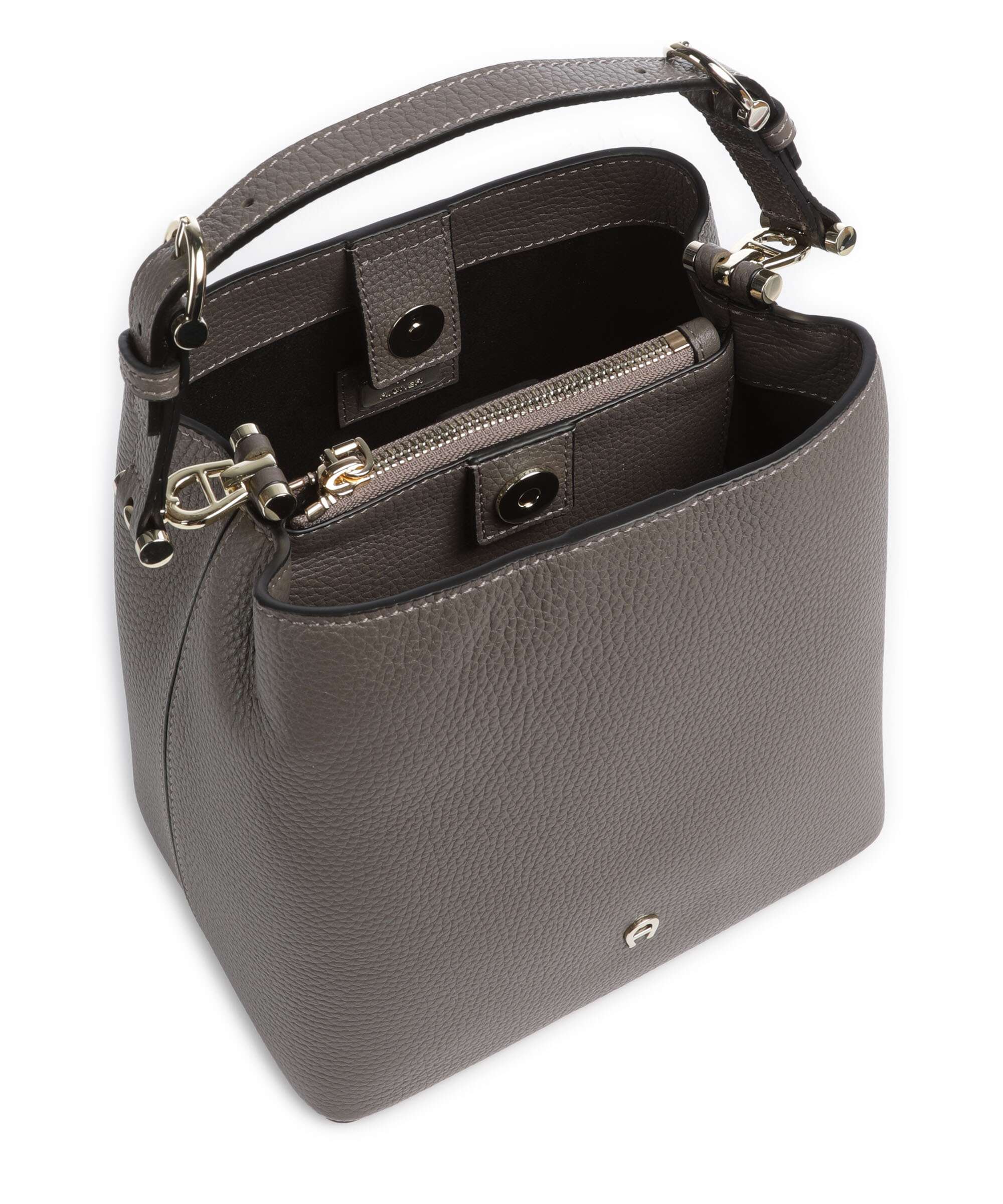 Aigner Delia S Bucket bag coal brown - Image 6
