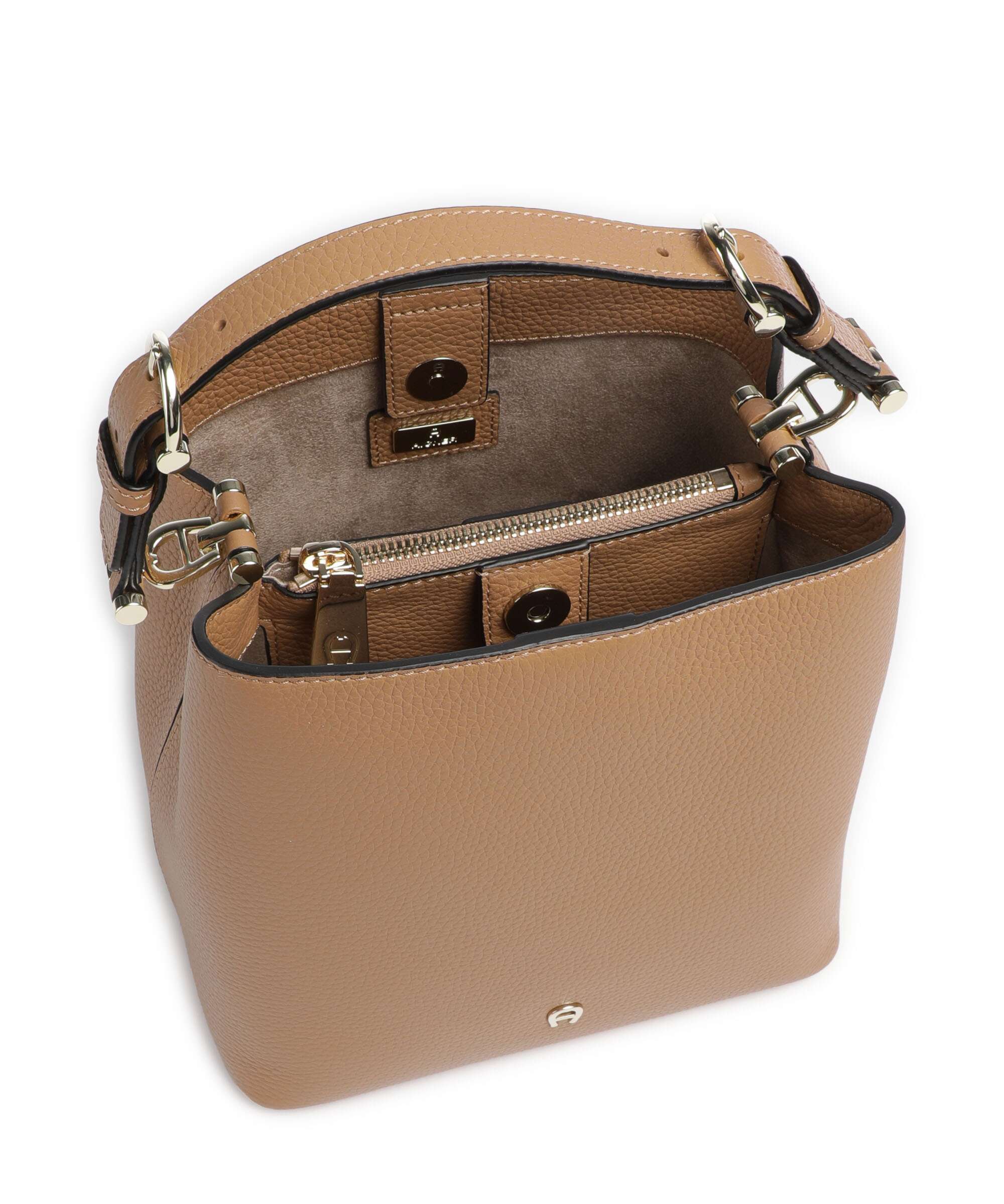 Aigner Delia S Bucket bag oat beige - Image 5