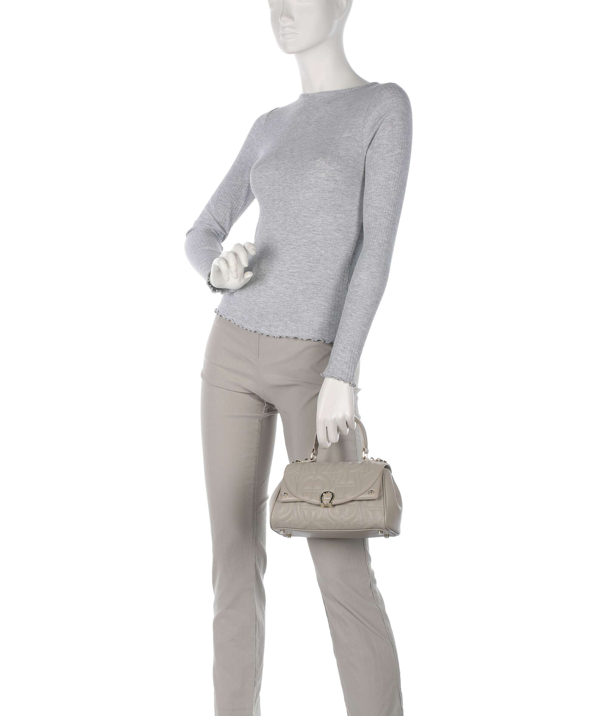 Aigner Diadora S Handbag alpaca beige - Image 3