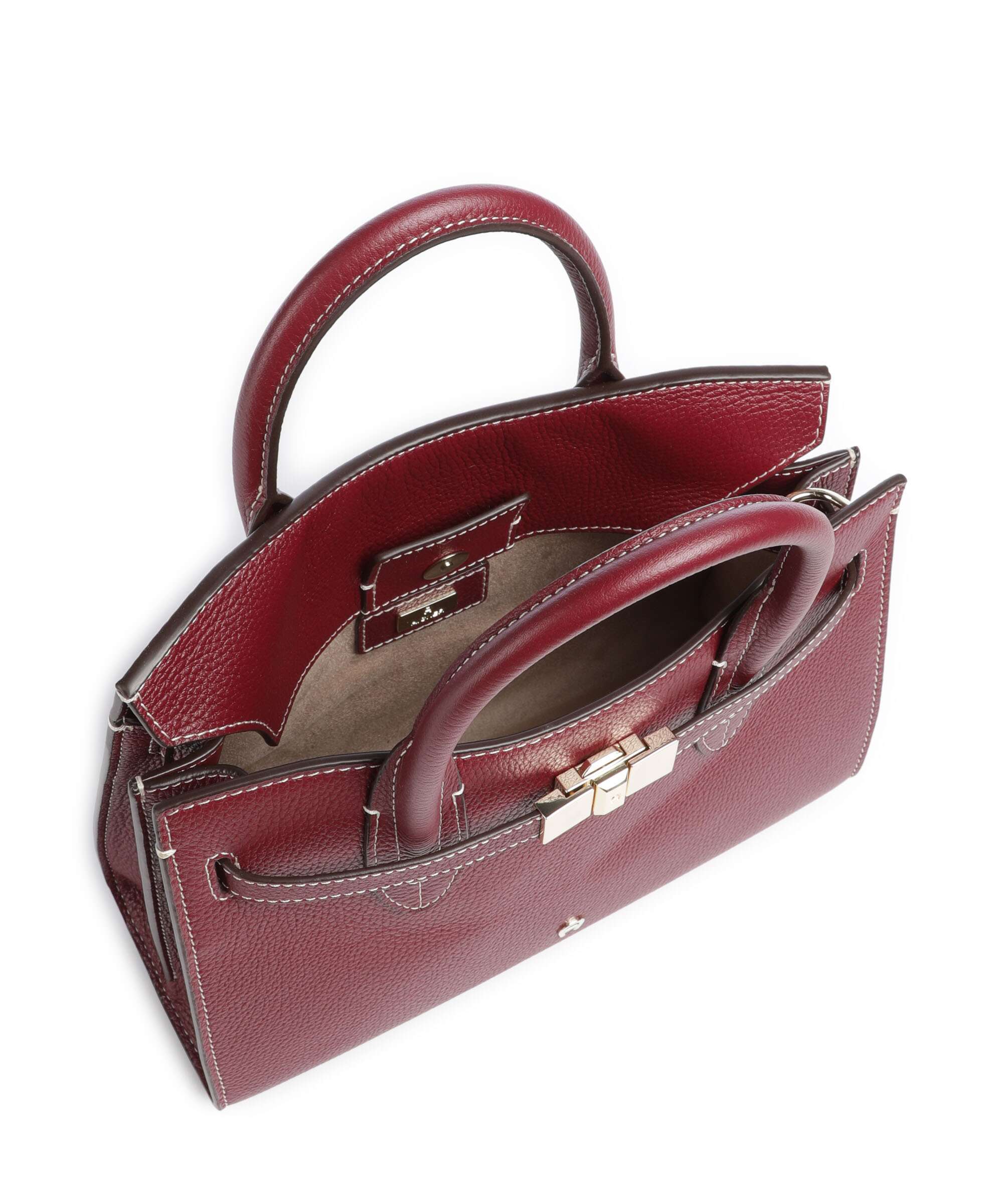 Aigner Farah M Handbag burgundy - Image 6