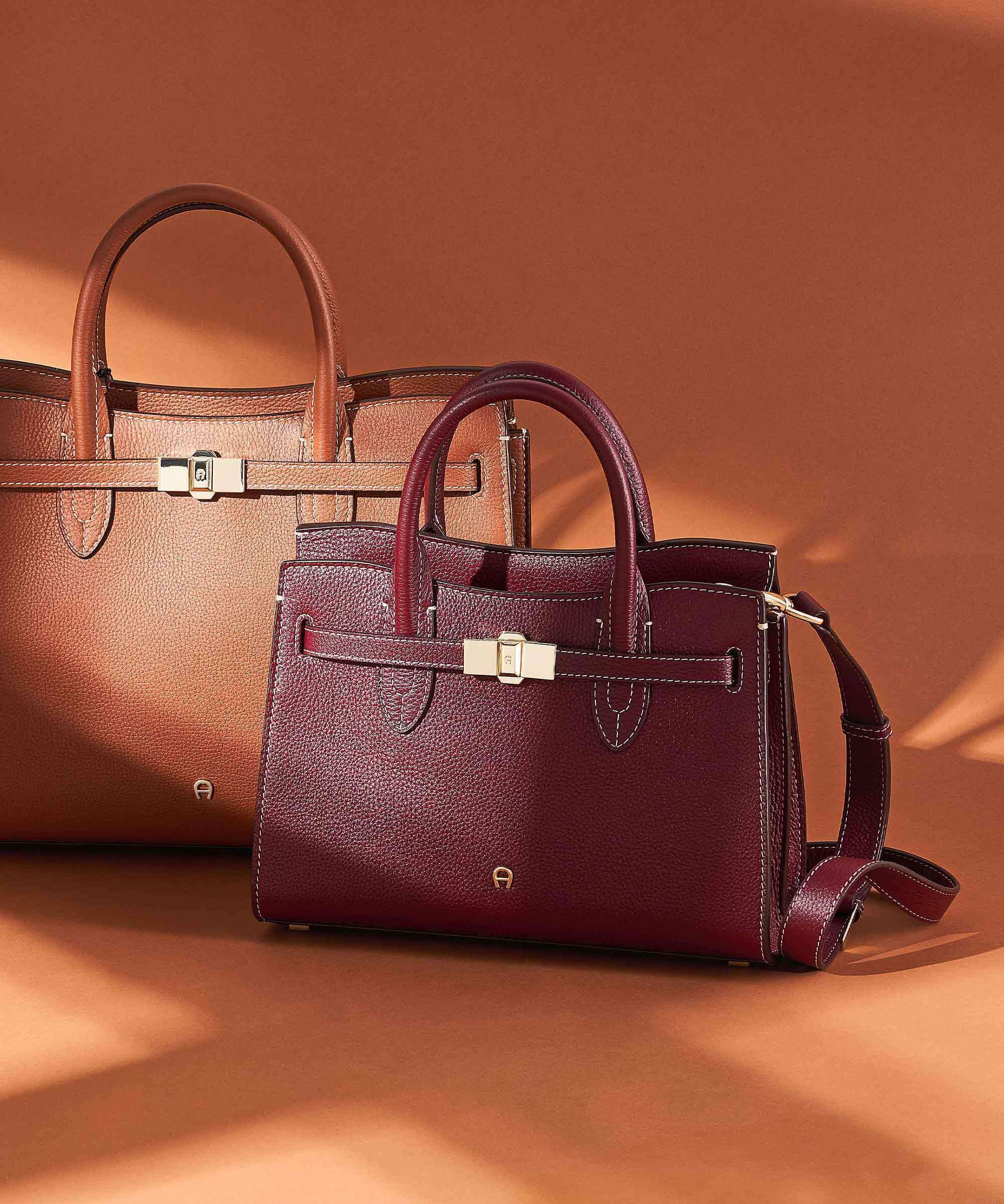 Aigner Farah M Handbag burgundy - Image 7