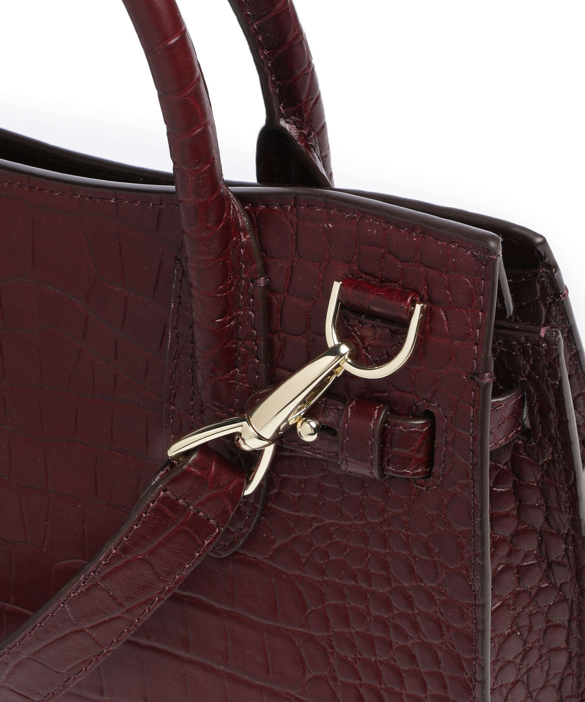 Aigner Farah M Handbag port red - Image 4