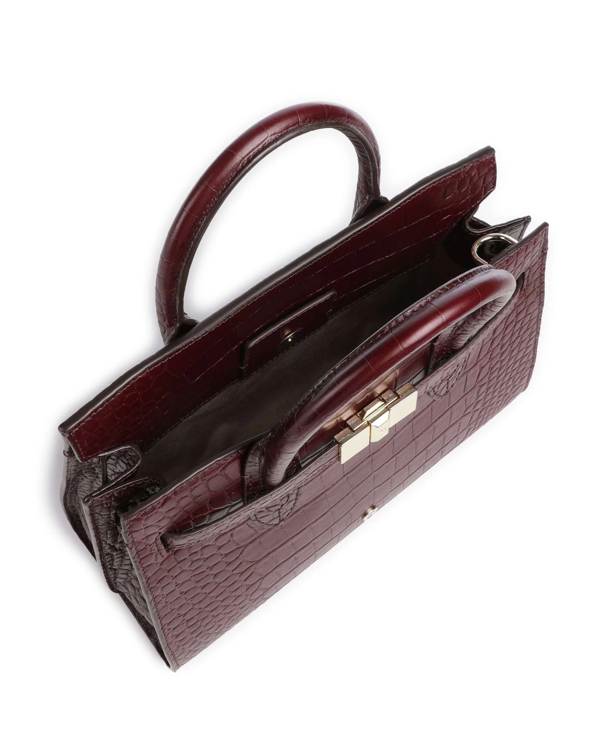 Aigner Farah M Handbag port red - Image 6