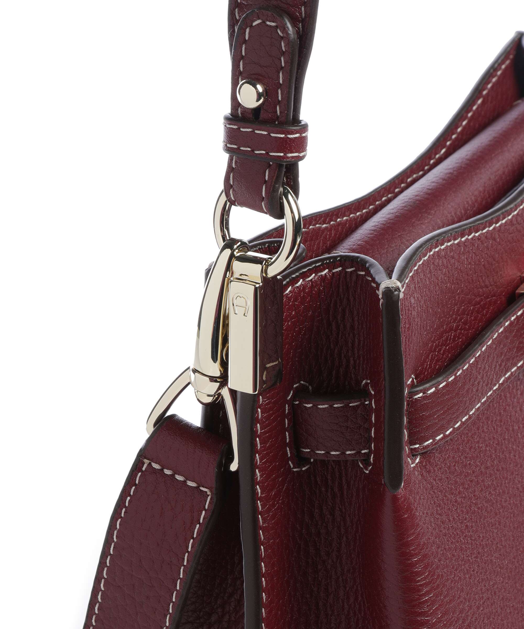 Aigner Farah M Hobo bag burgundy - Image 4