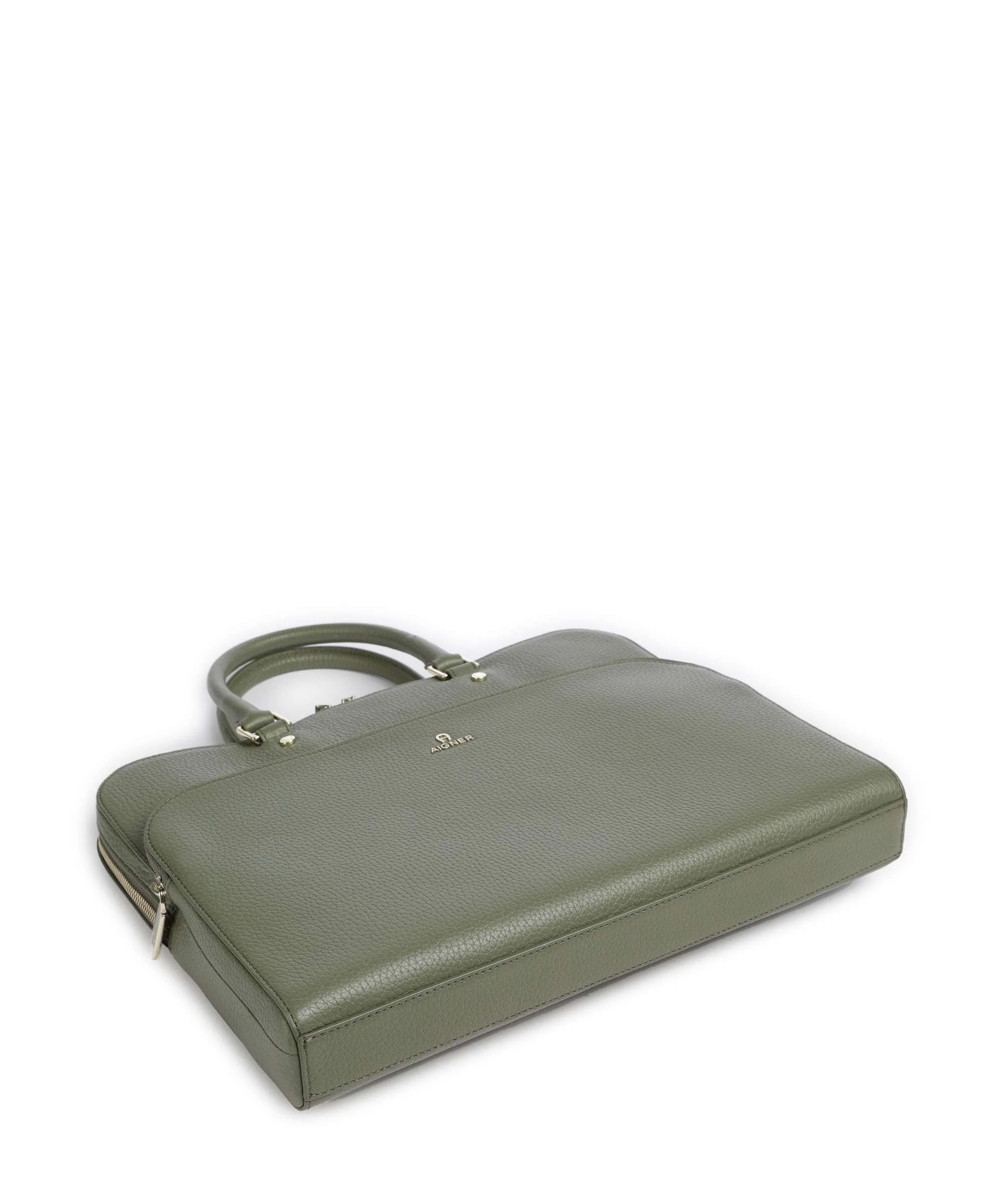 Aigner Ivy L Briefcase moss green - Image 5
