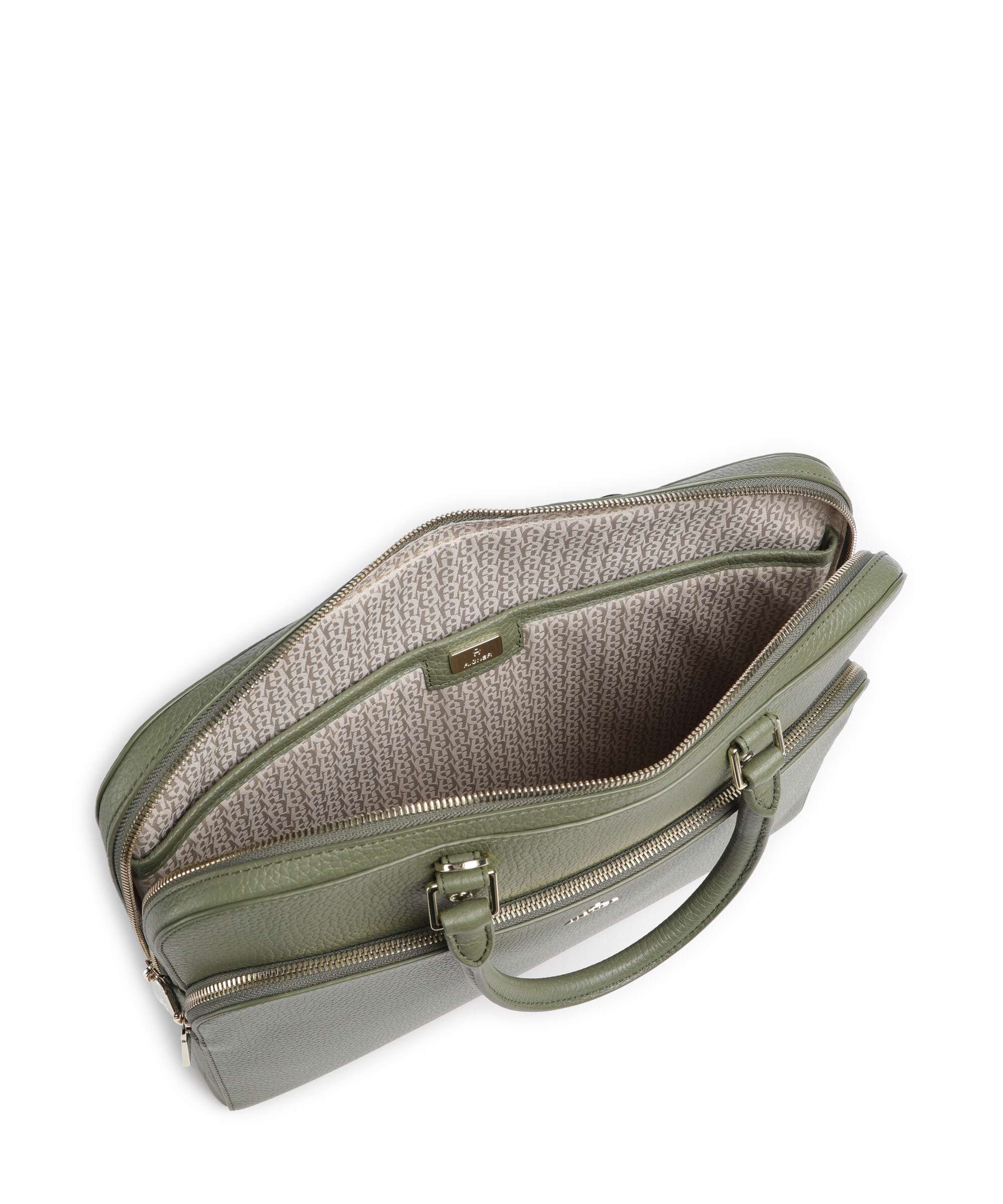 Aigner Ivy L Briefcase moss green - Image 6