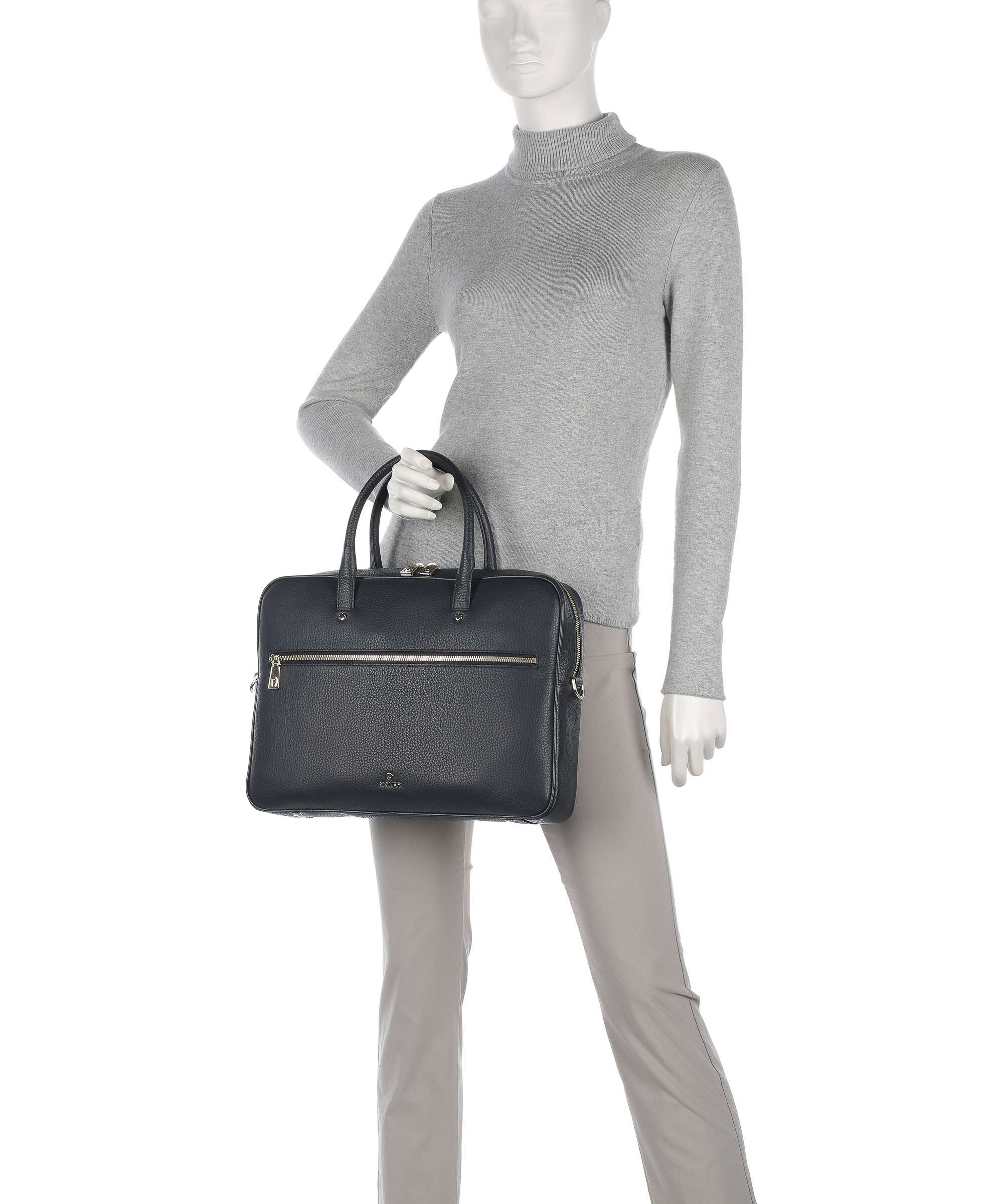 Aigner Ivy M Briefcase ink - Image 4