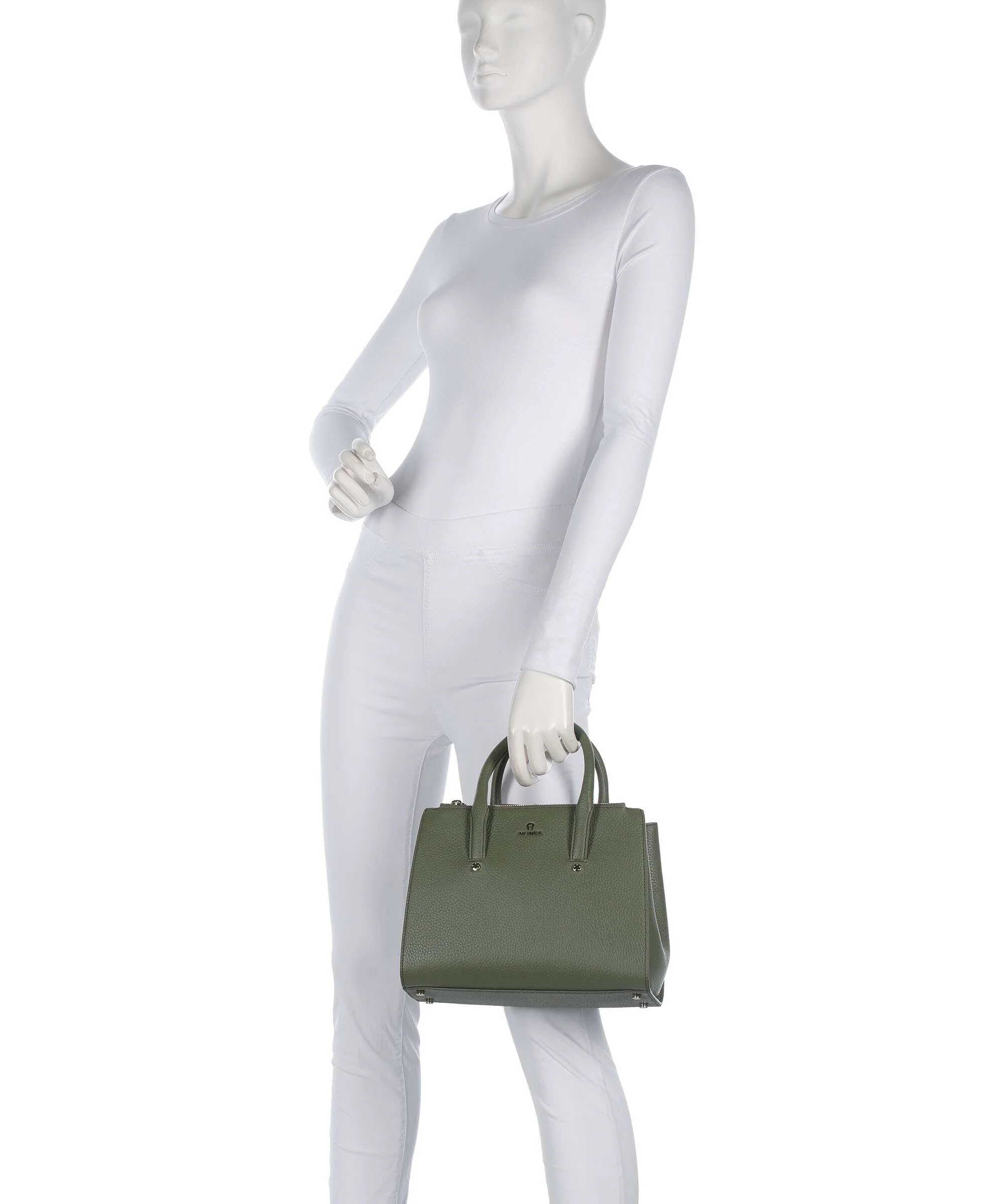 Aigner Ivy M Handbag moss green - Image 3