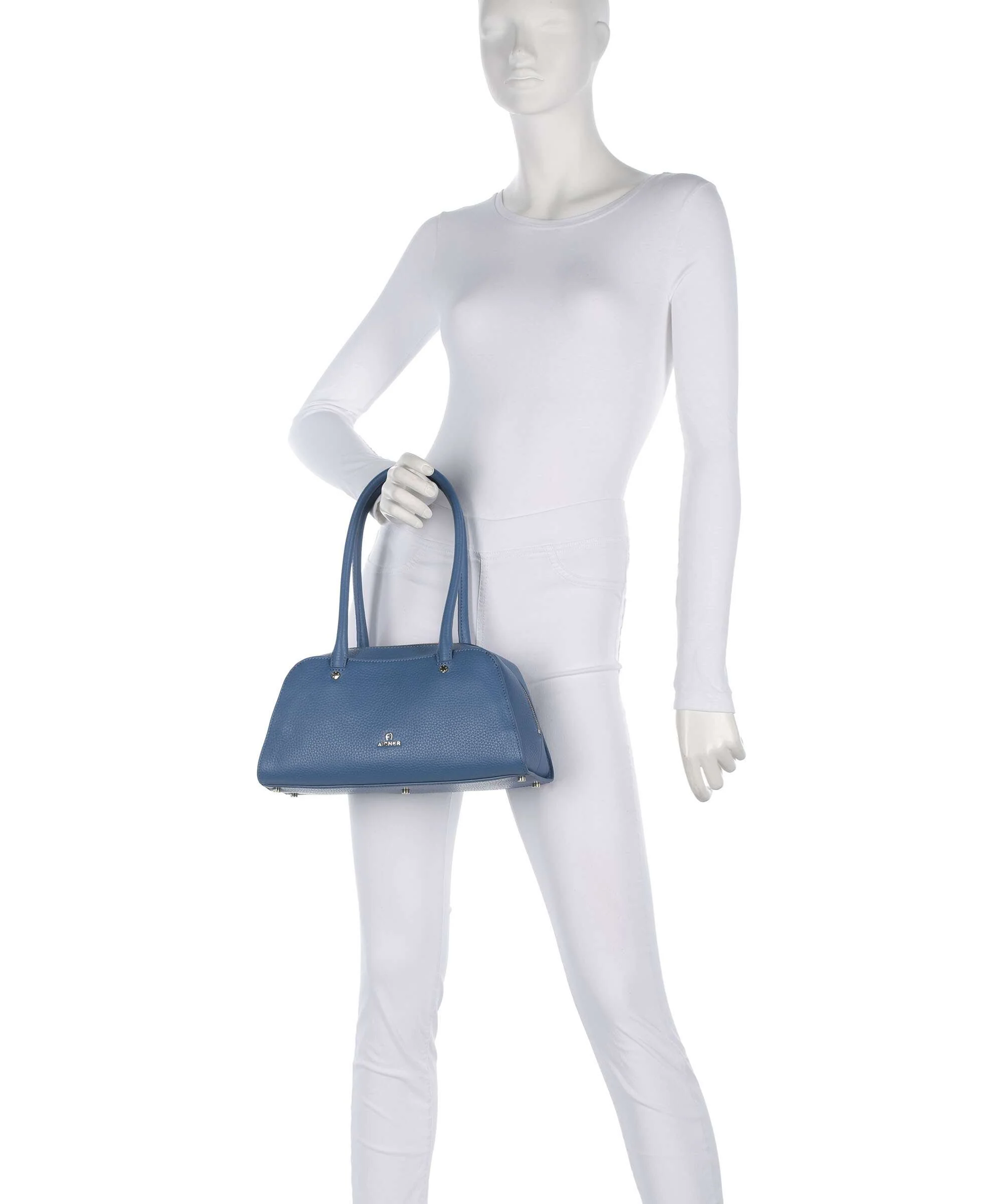 Aigner Ivy M Shoulder bag porcelain blue - Image 4