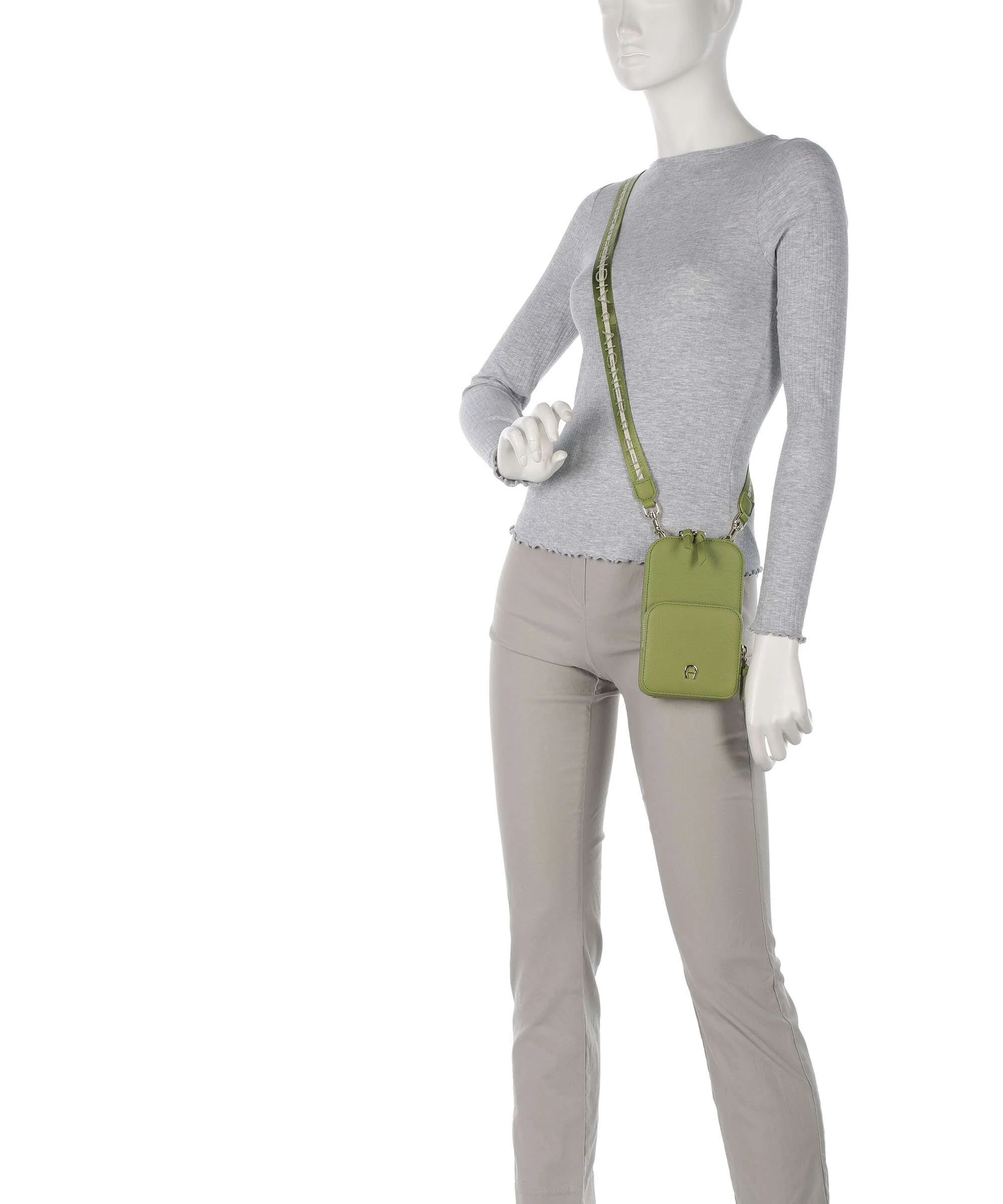 Aigner Zita Phone bag pistachio green - Image 3