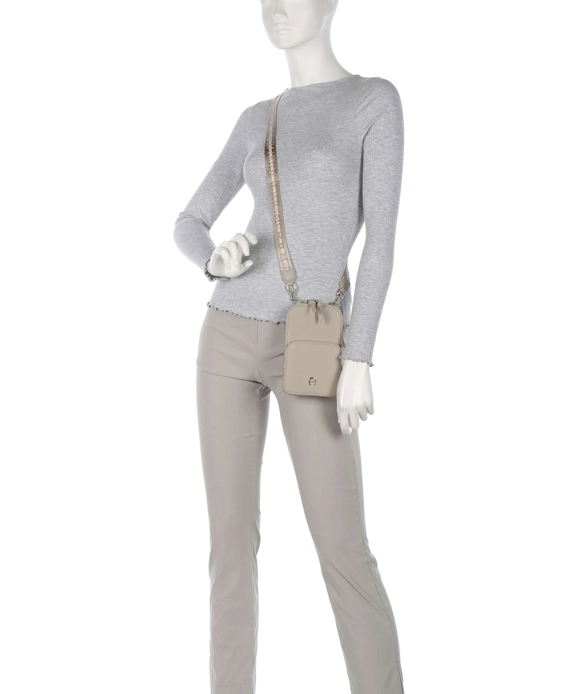 Aigner Zita Phone bag alpaca beige - Image 3