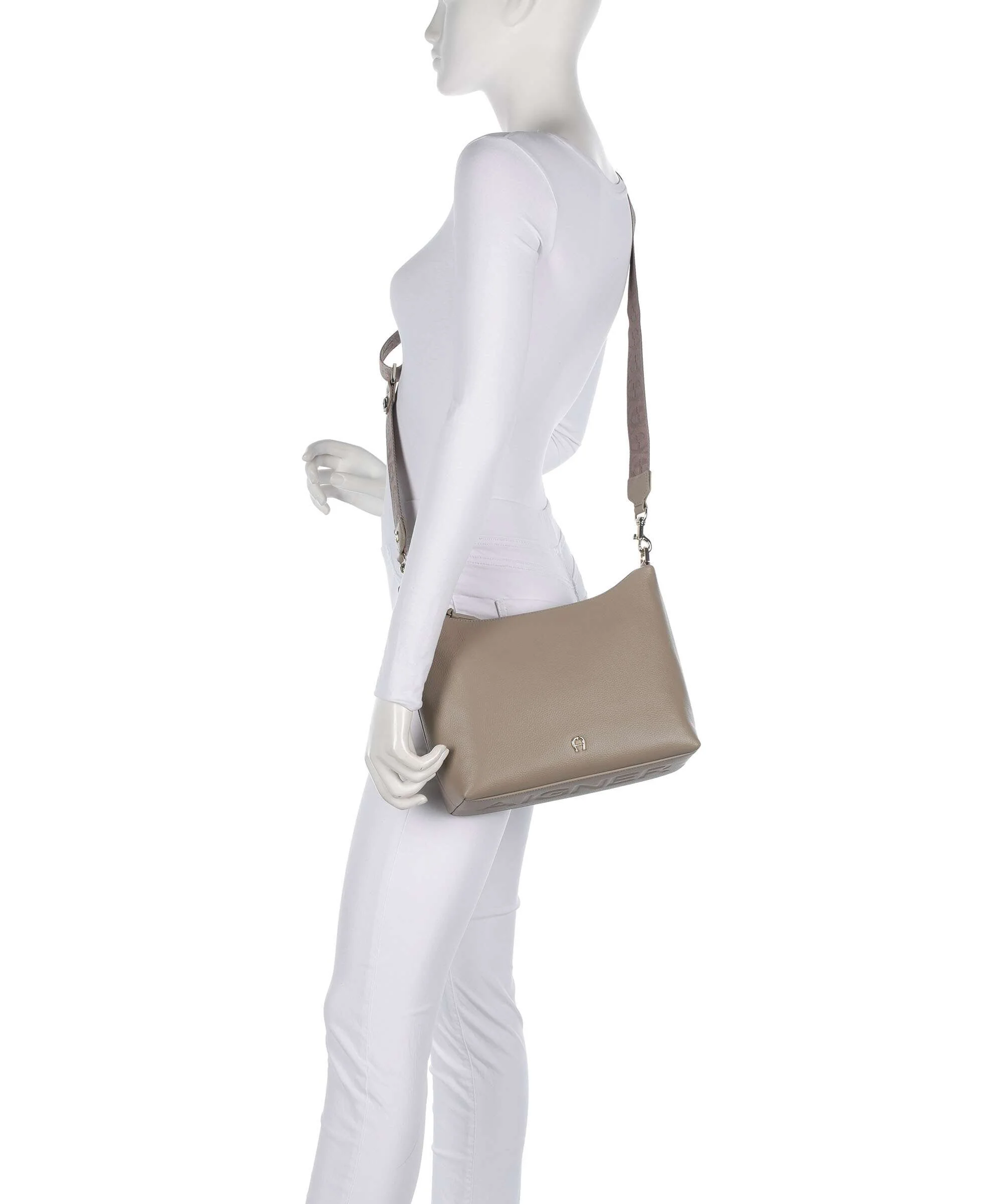 Aigner Zita S Crossbody bag taupe - Image 3