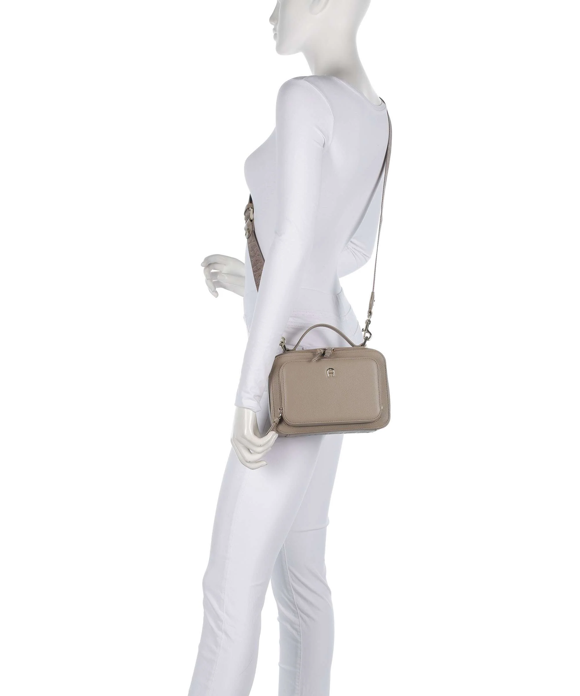 Aigner Zita S Crossbody bag taupe - Image 3