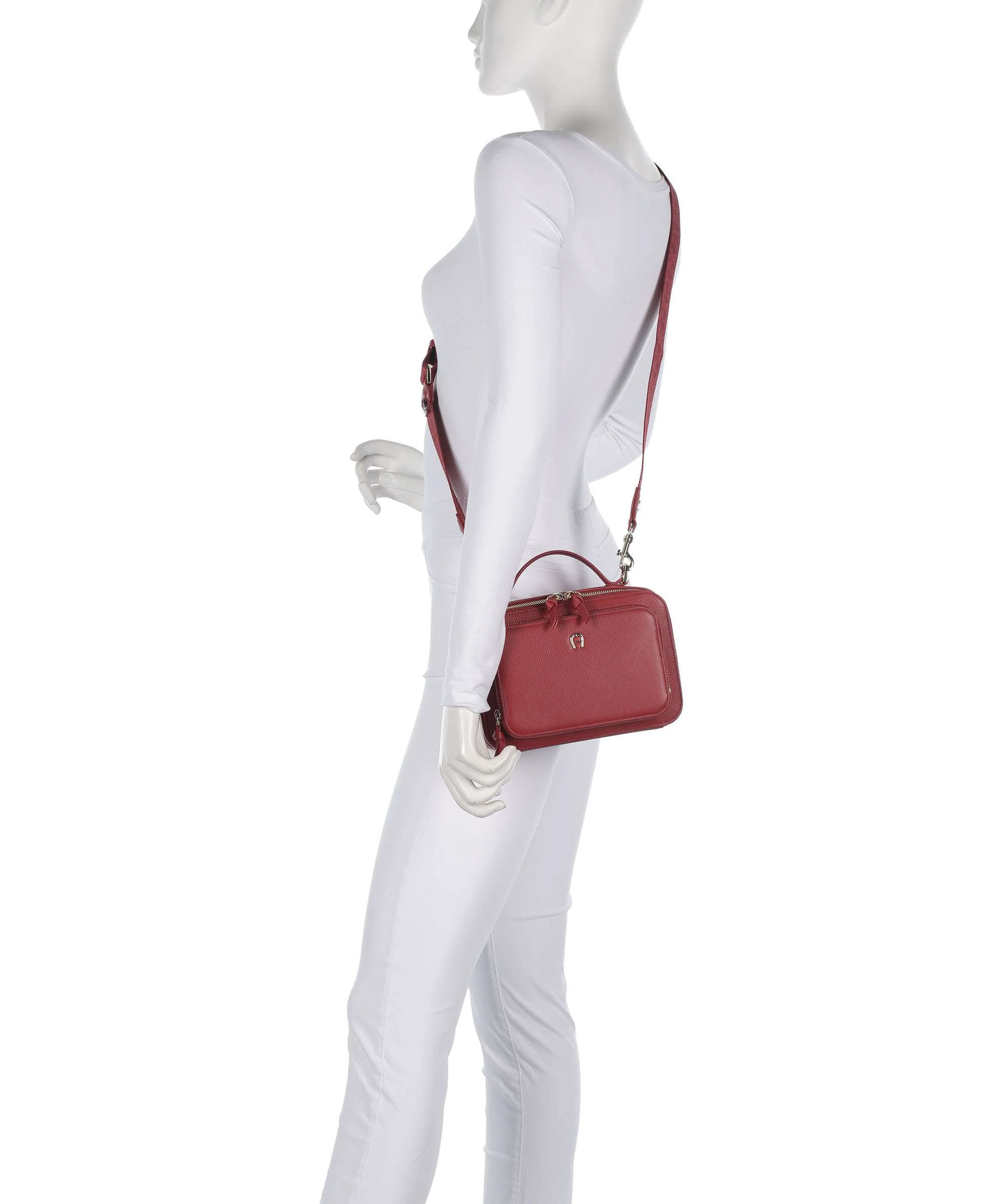 Aigner Zita S Crossbody bag burnt red - Image 3