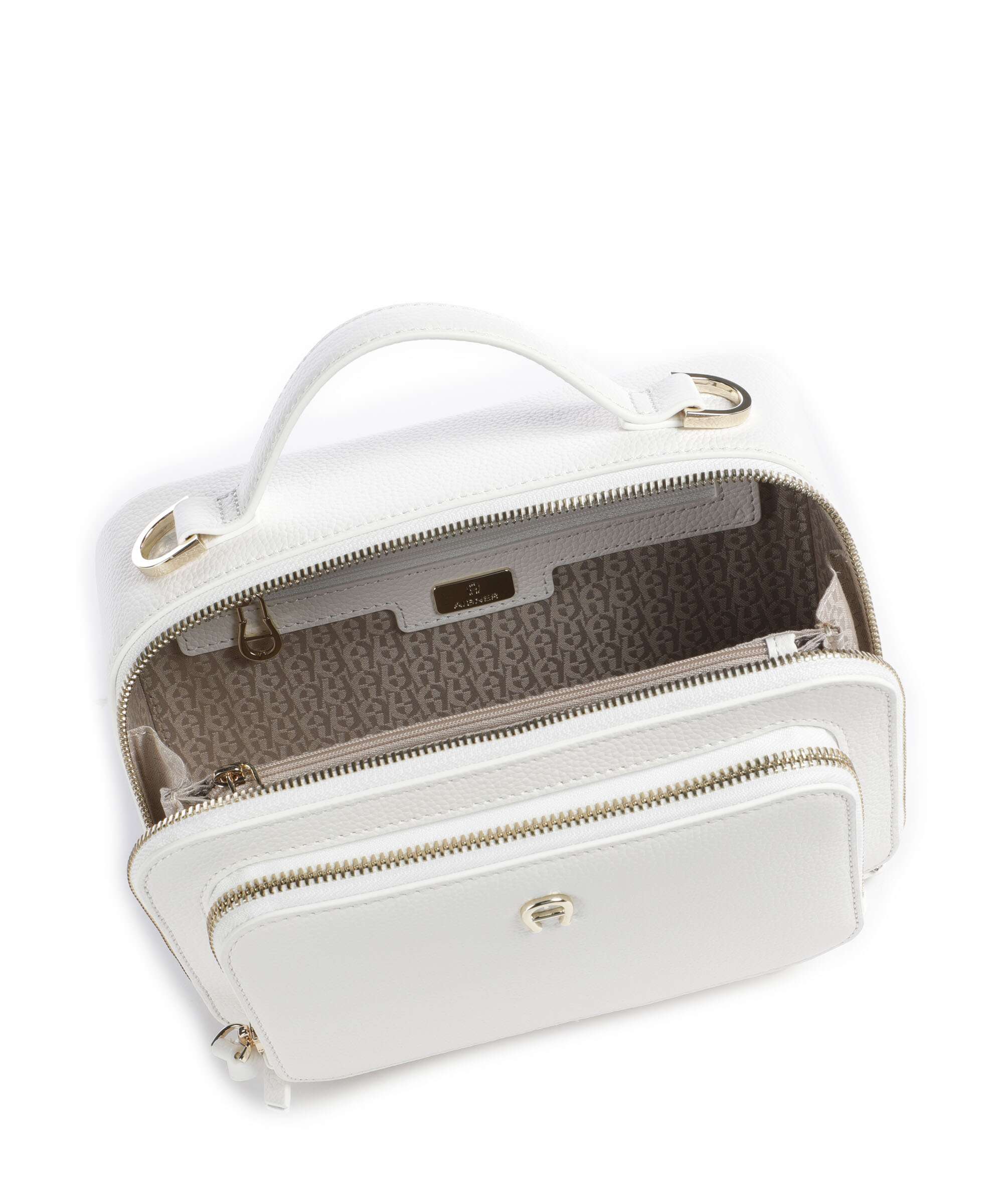 Aigner Zita S Crossbody bag cotton white - Image 4