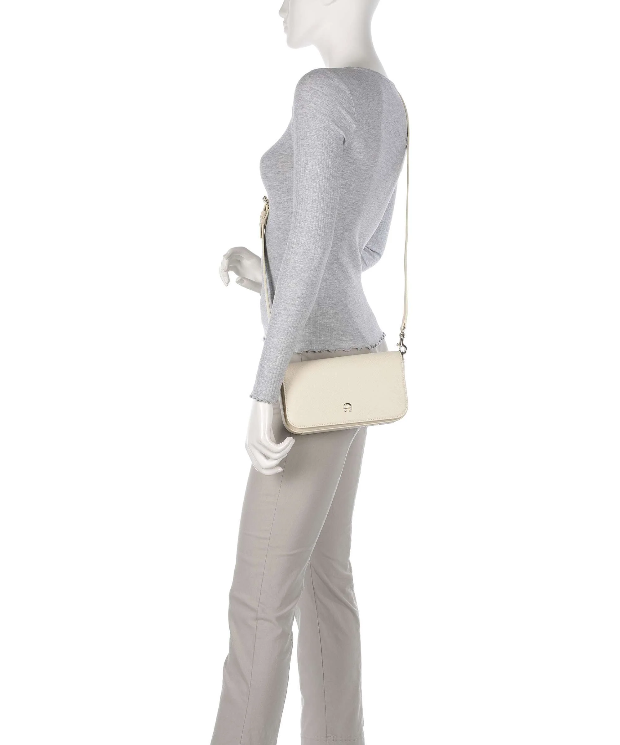 Aigner Zita S Crossbody bag macadamia white - Image 3