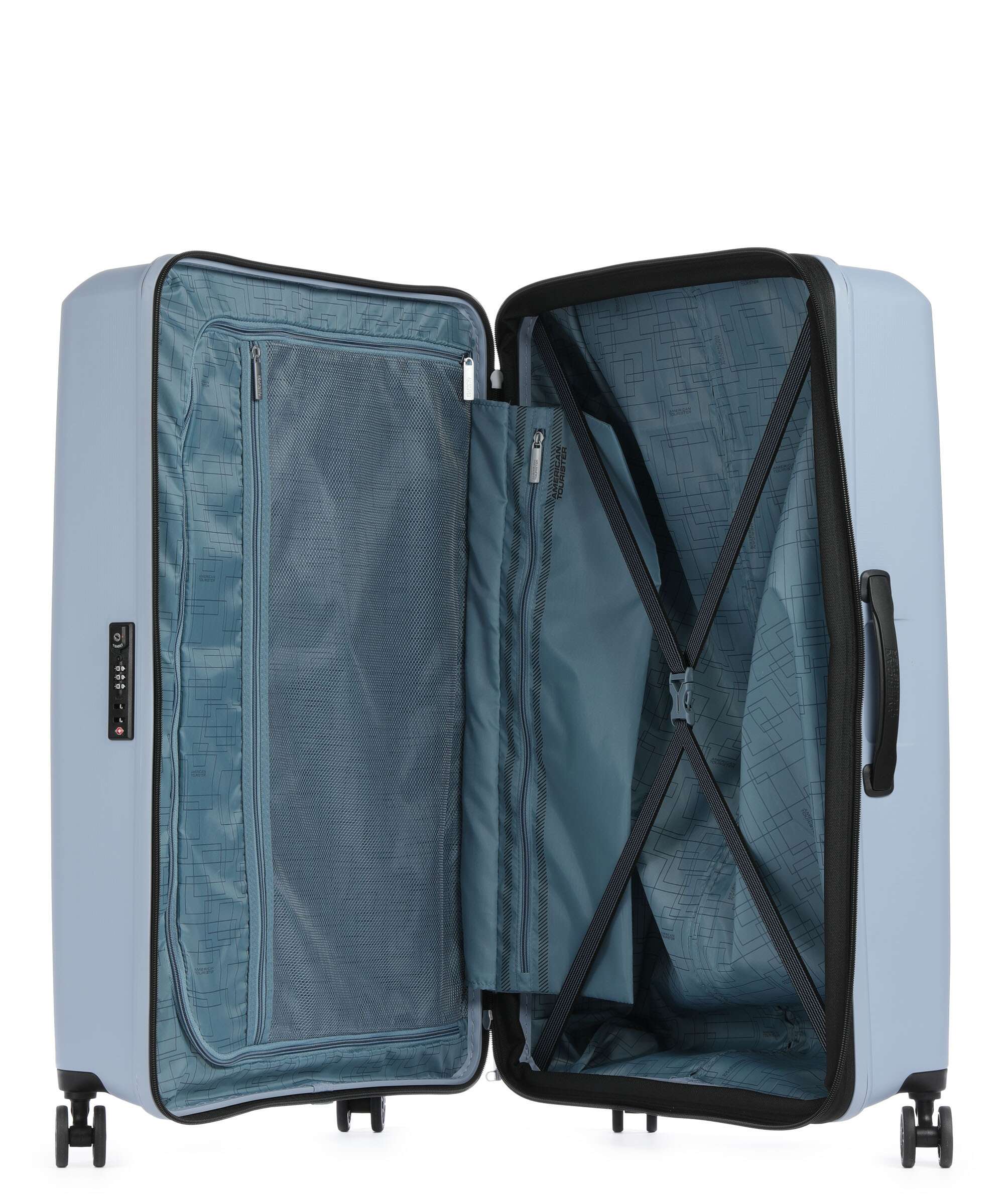 American Tourister Aerostep Spinner (4 wheels) soho grey - Image 6