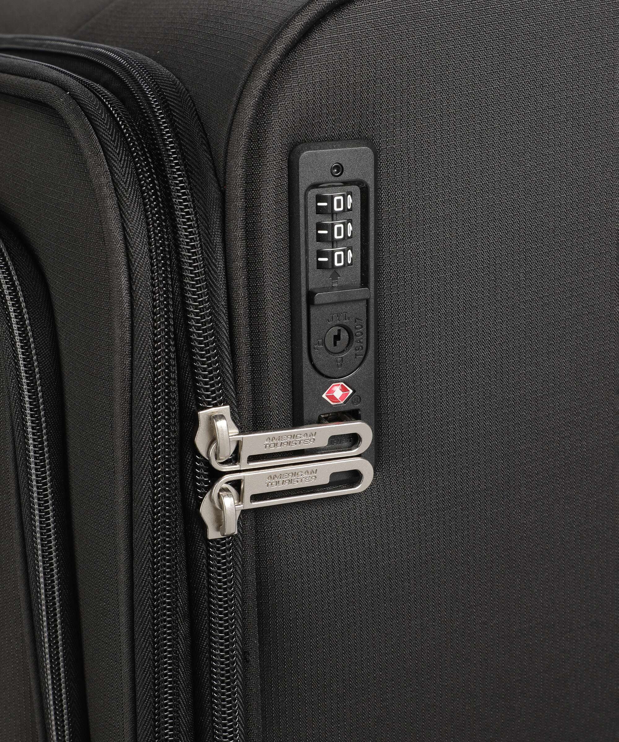 American Tourister Cloudrider L Spinner (4 wheels) jet black - Image 3