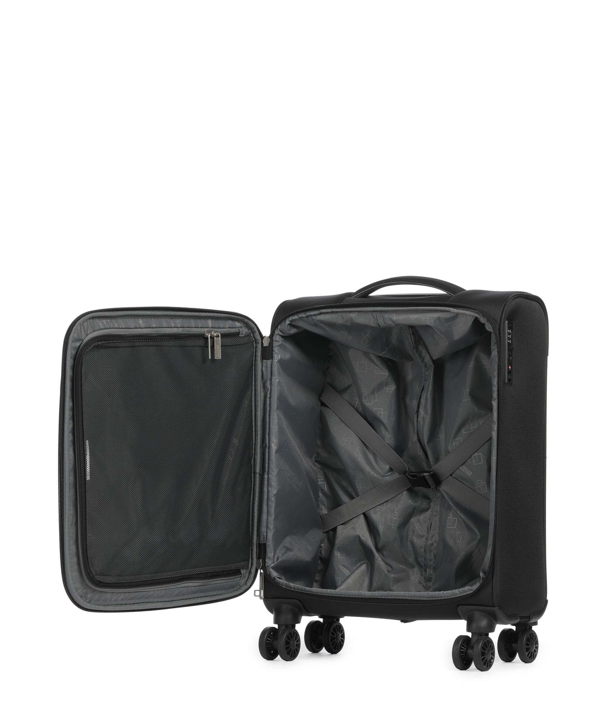 American Tourister Cloudrider S Spinner (4 wheels) jet black - Image 5