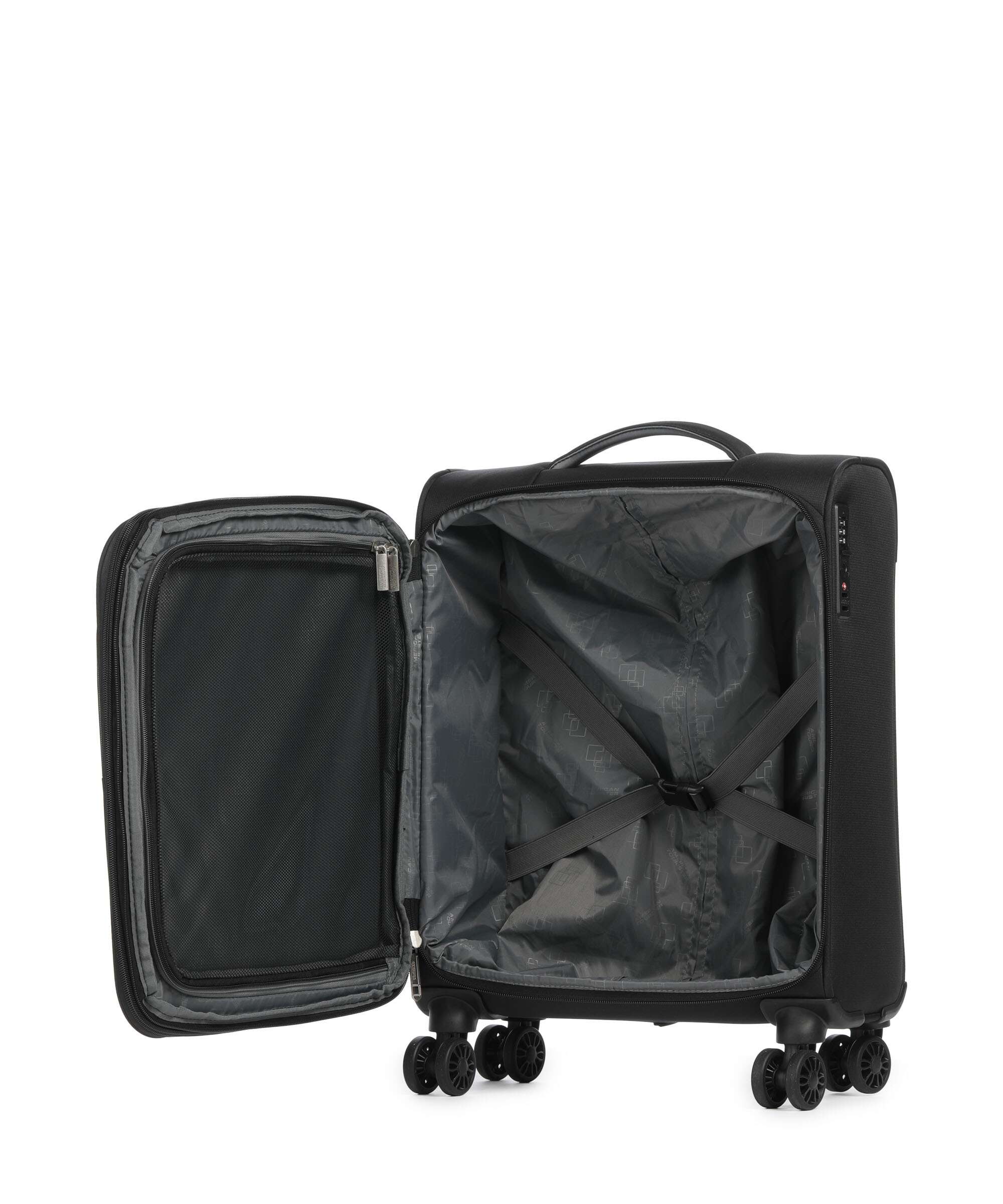 American Tourister Cloudrider S Spinner (4 wheels) jet black - Image 6