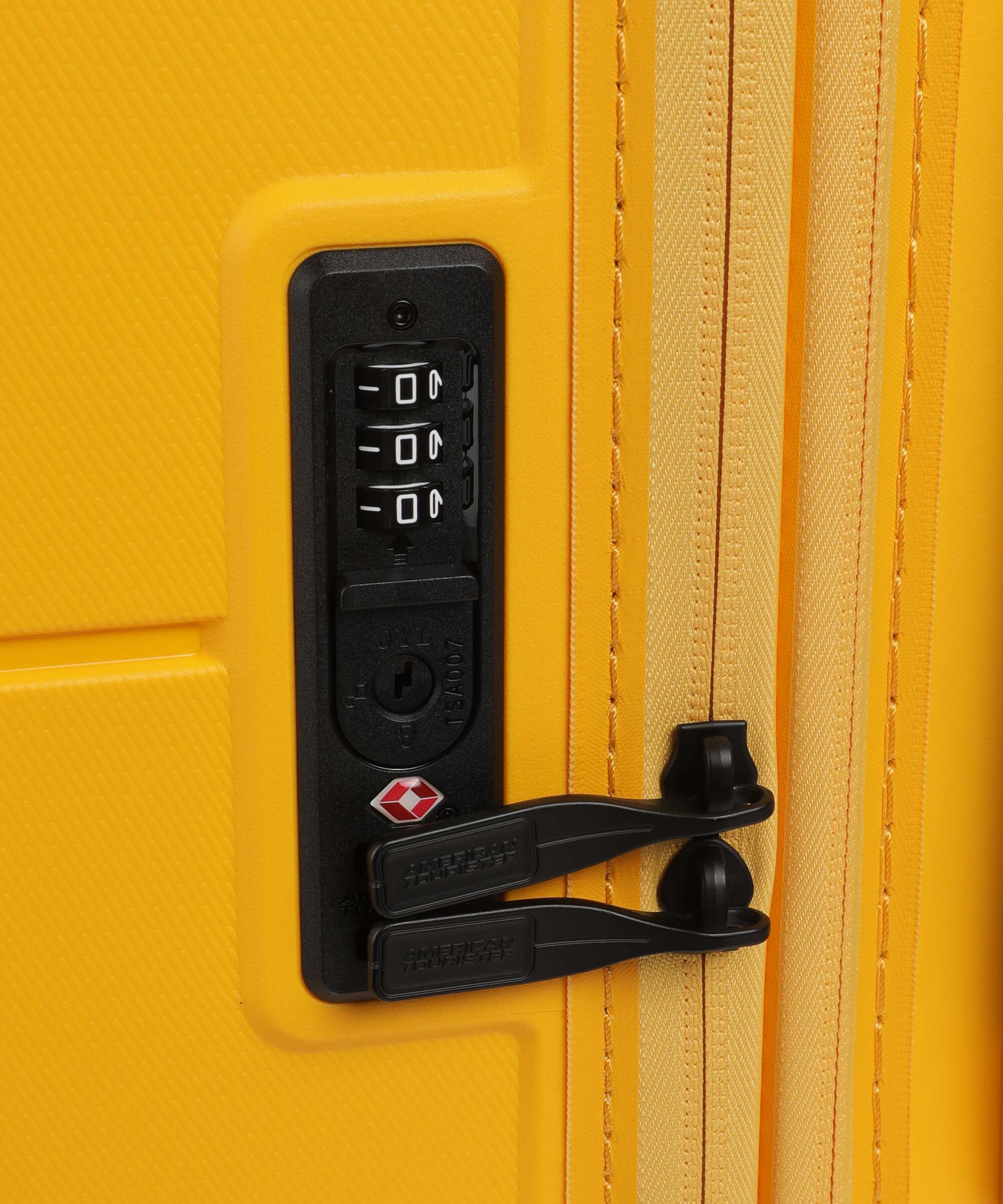 American Tourister Dashpop Spinner (4 wheels) golden yellow - Image 3