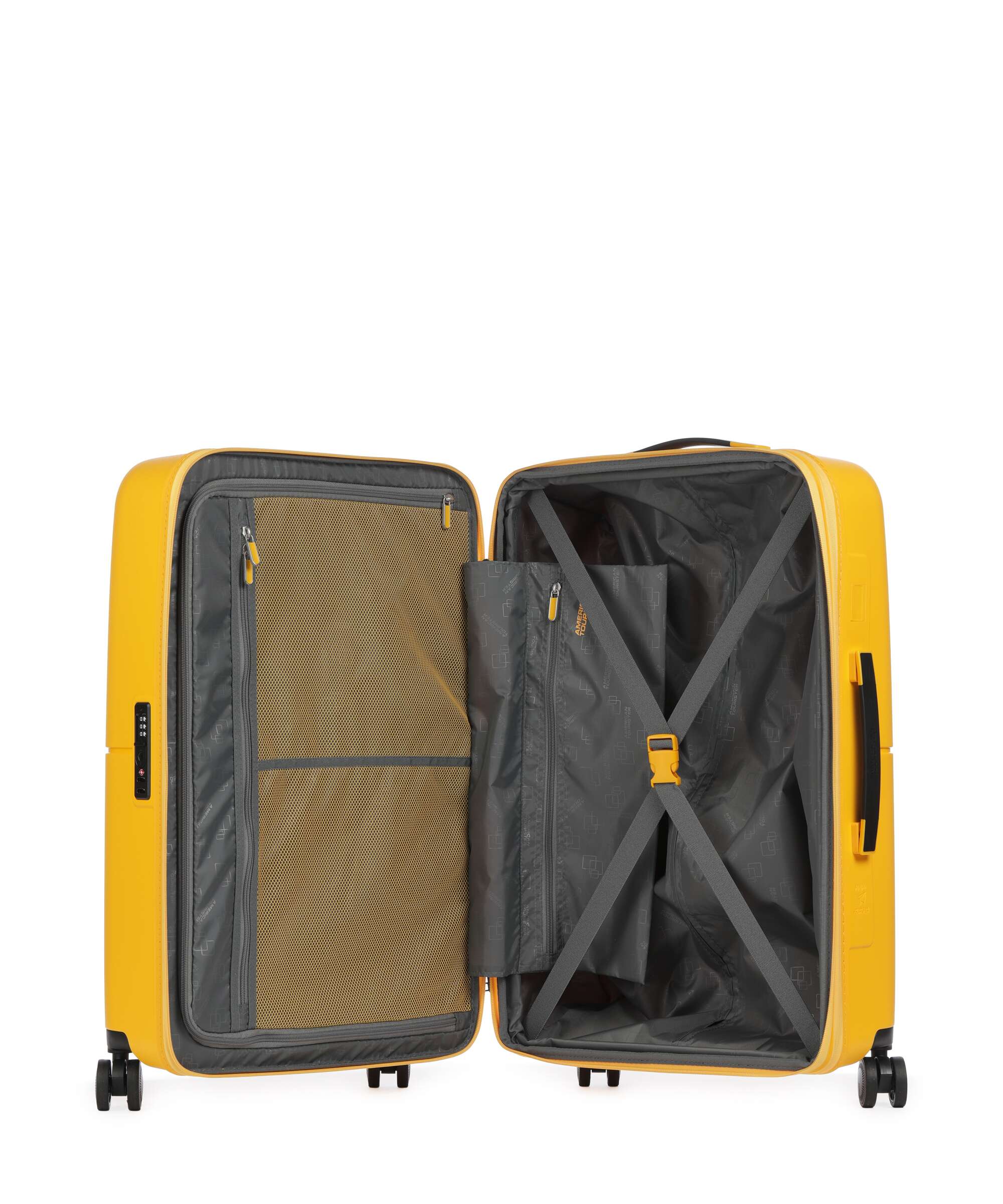 American Tourister Dashpop Spinner (4 wheels) golden yellow - Image 6