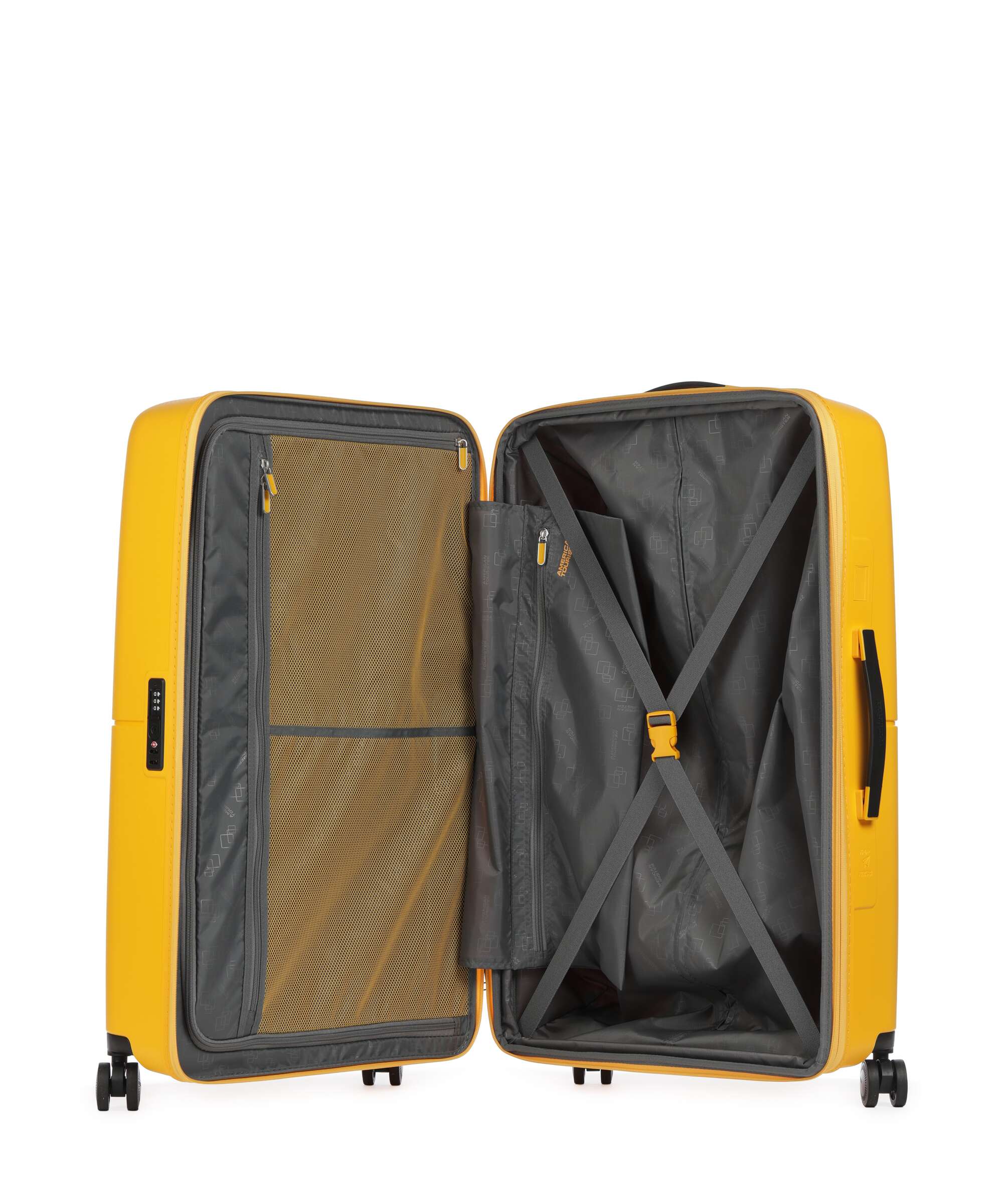 American Tourister Dashpop Spinner (4 wheels) golden yellow - Image 6