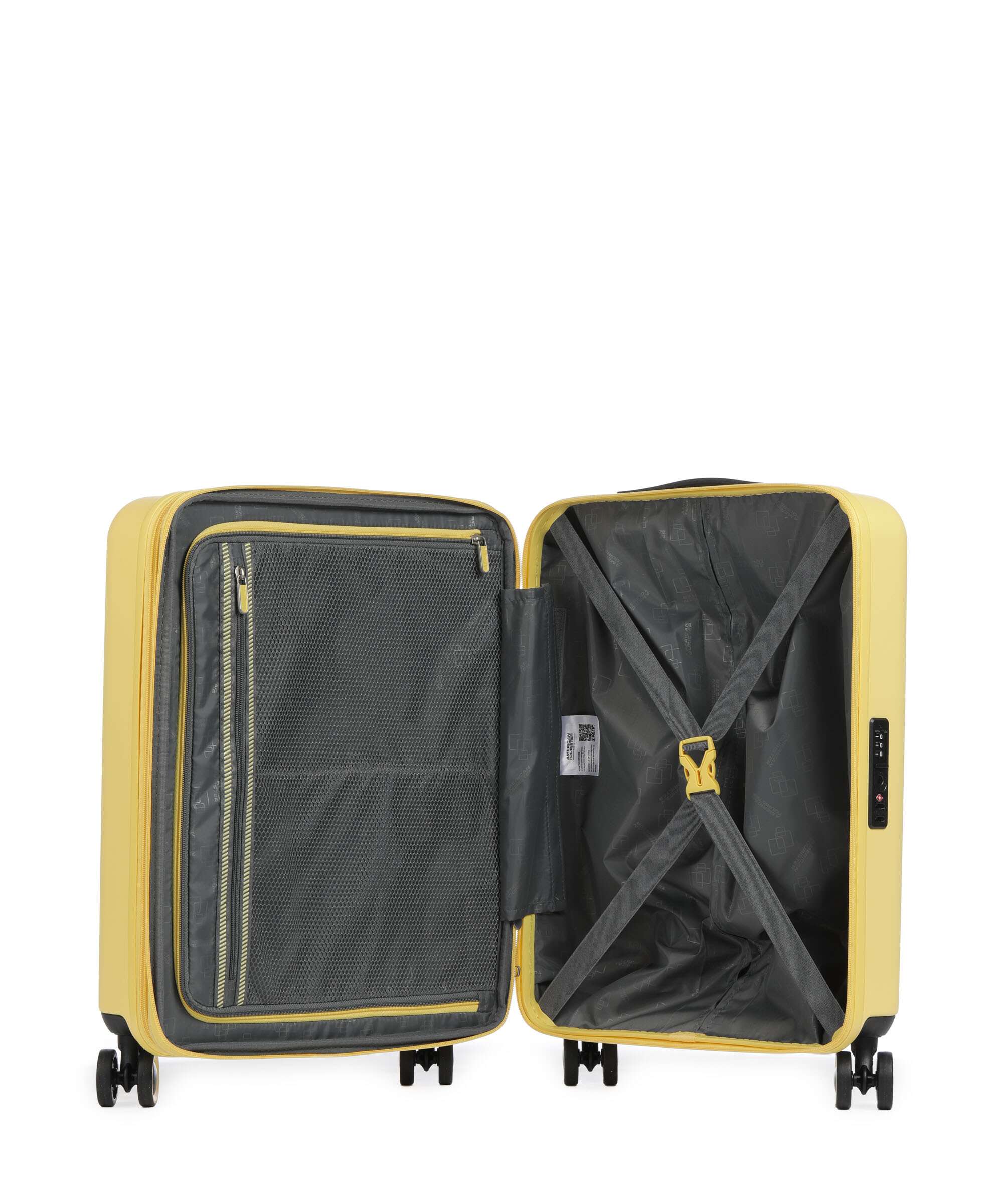 American Tourister Dynabelt Spinner (4 wheels) sunny yellow - Image 6