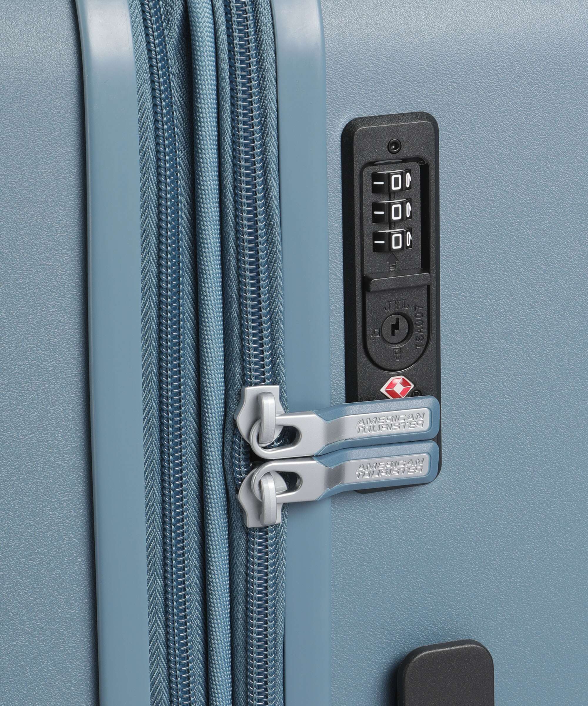 American Tourister Dynabelt Spinner (4 wheels) rainstorm blue - Image 3
