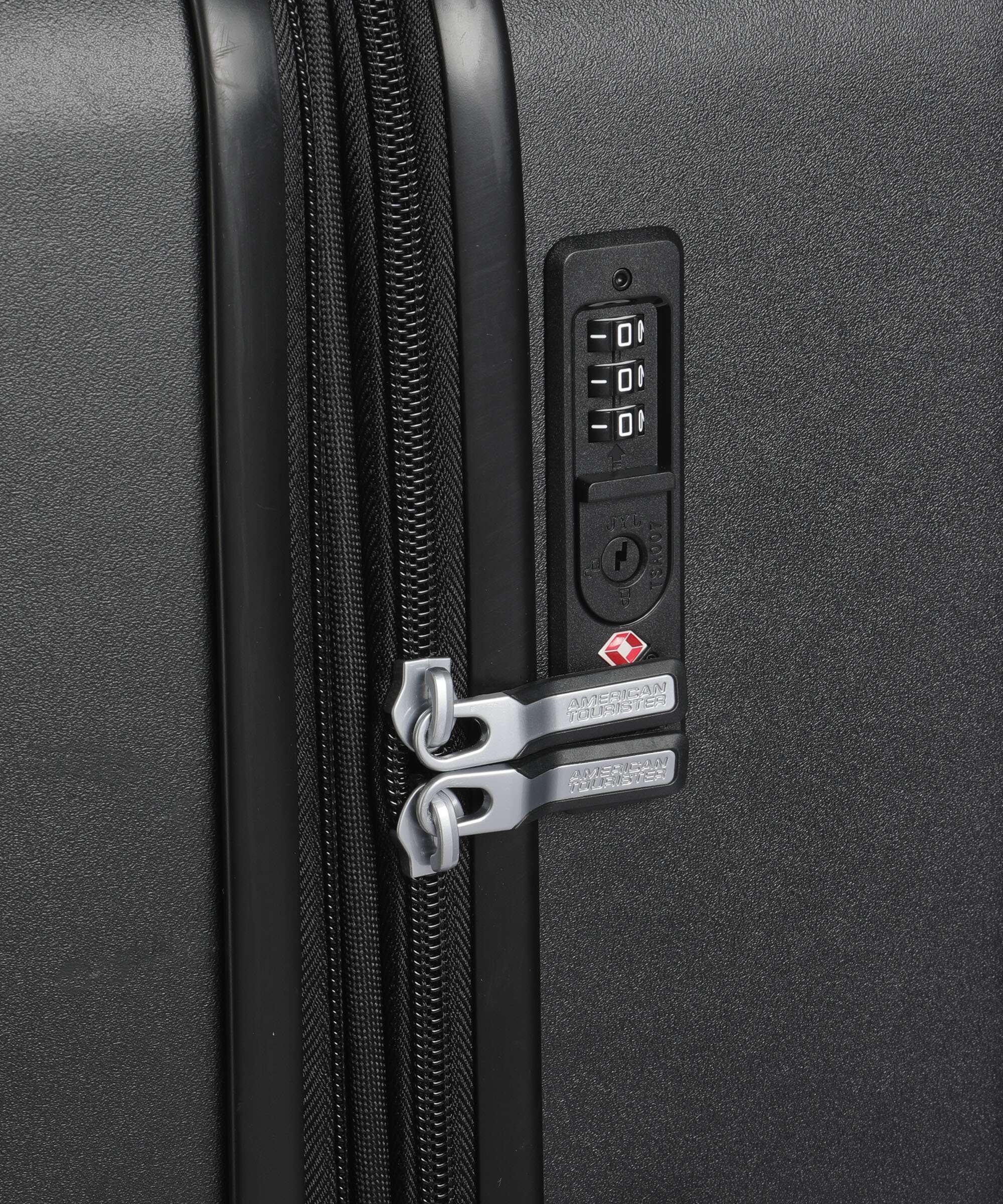 American Tourister Dynabelt Spinner (4 wheels) volcano black - Image 3