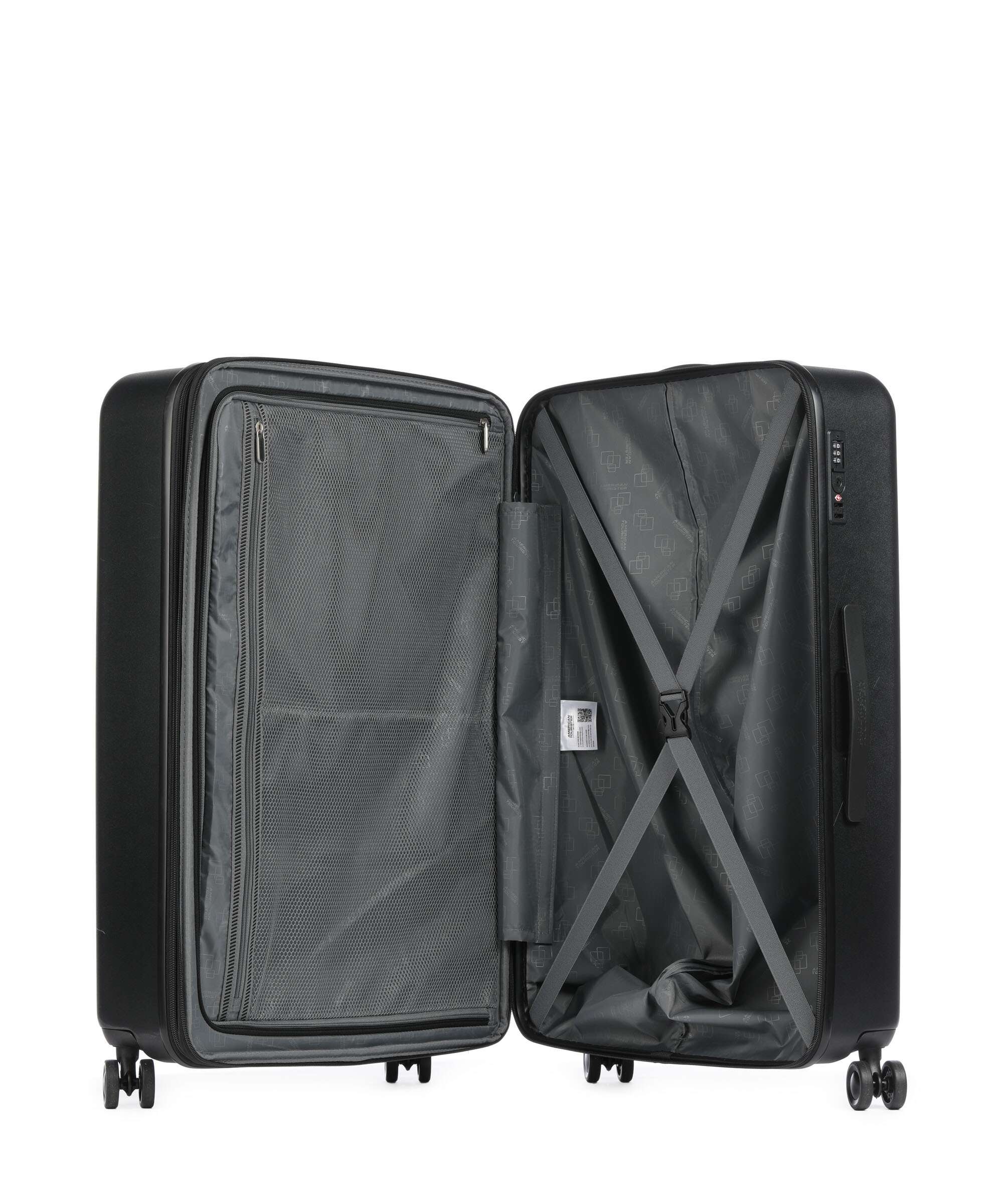 American Tourister Dynabelt Spinner (4 wheels) volcano black - Image 6