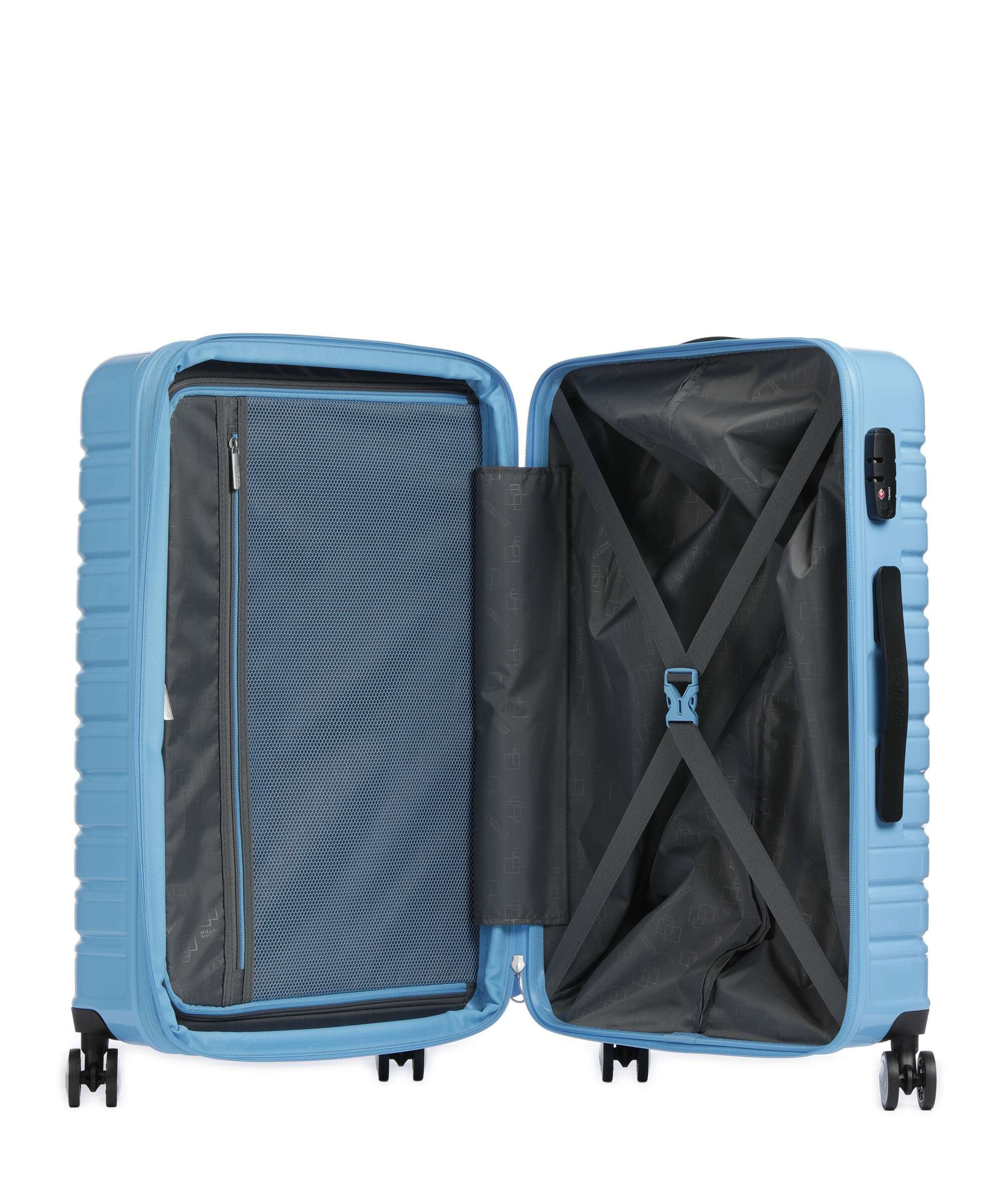 American Tourister Flashline Pop Spinner (4 wheels) cloudy blue - Image 6