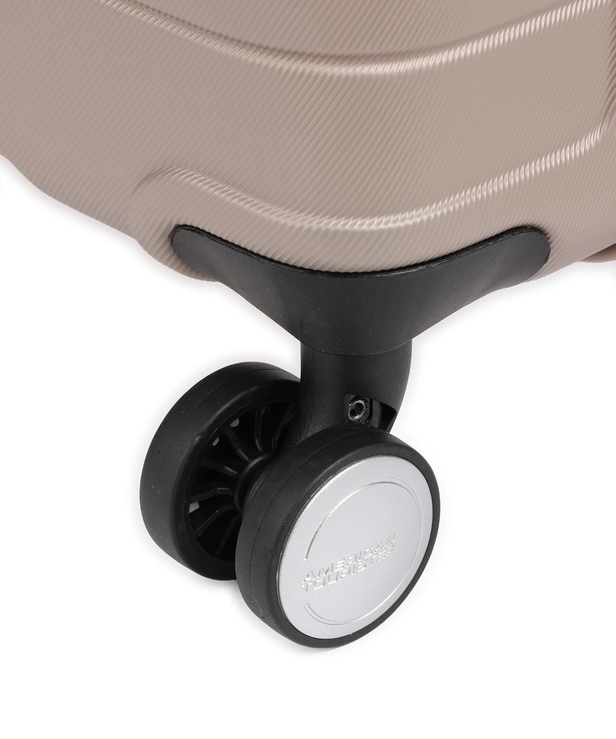 American Tourister Flashline Spinner (4 wheels) ivory gold - Image 4