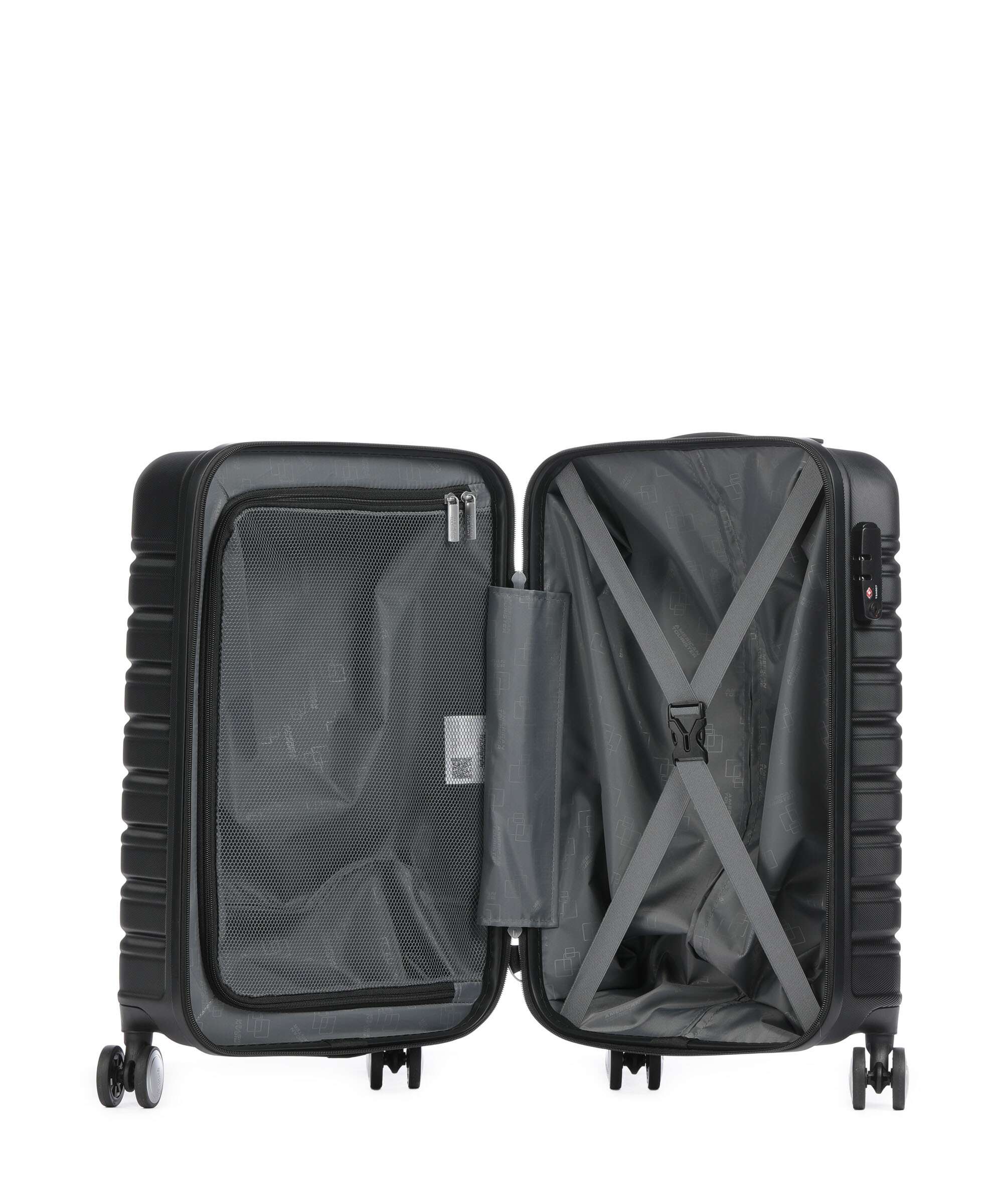 American Tourister Flashline Spinner (4 wheels) shadow black - Image 5