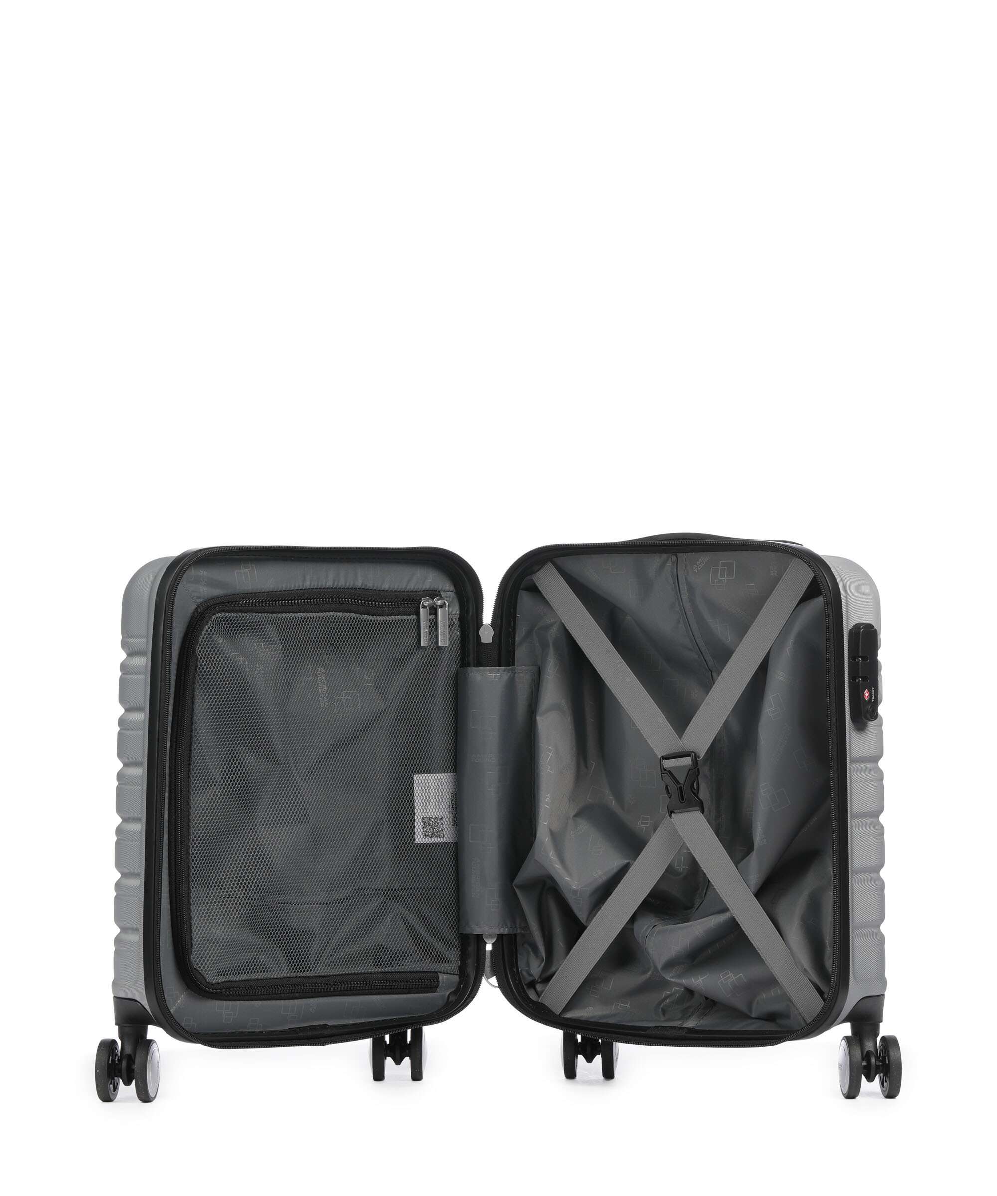 American Tourister Flashline Spinner (4 wheels) sky silver - Image 5