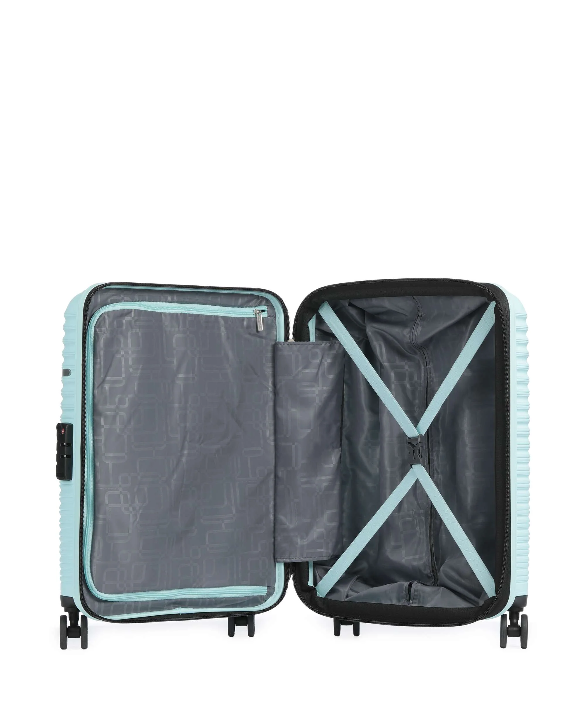 American Tourister Liftoff Spinner (4 wheels) summer blue - Image 6