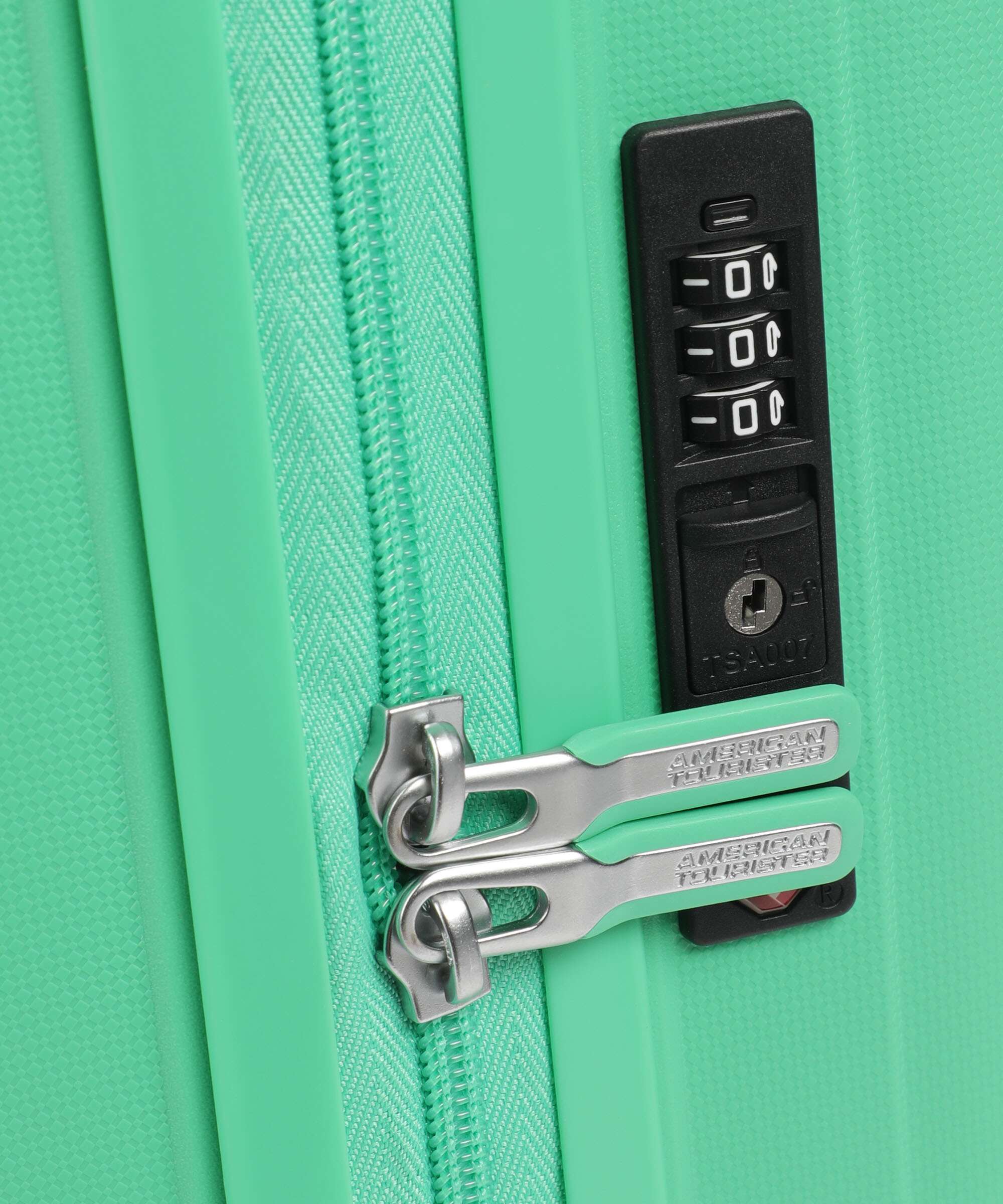 American Tourister Rejoy Spinner (4 wheels) jade green - Image 3