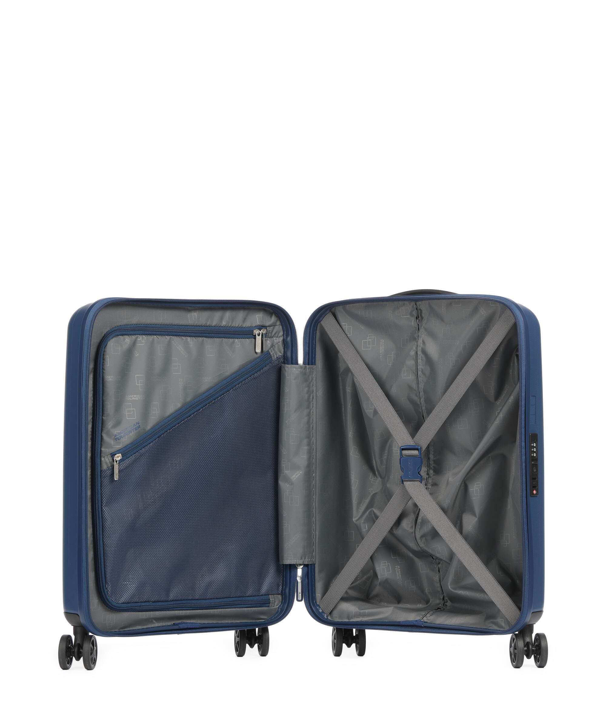 American Tourister Rejoy Spinner (4 wheels) navy blue - Image 5