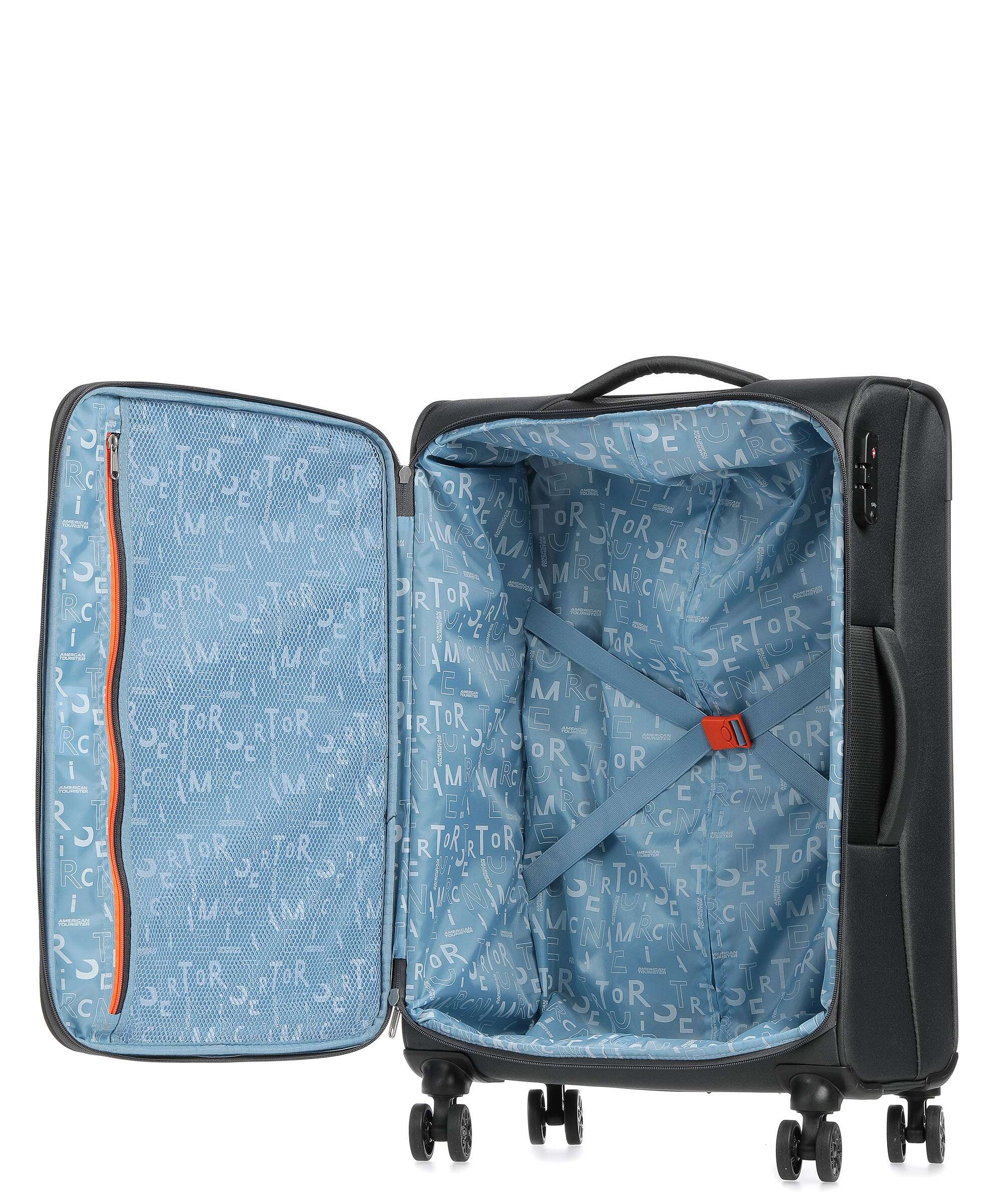 American Tourister Sea Seeker Spinner (4 wheels) charcoal grey - Image 5