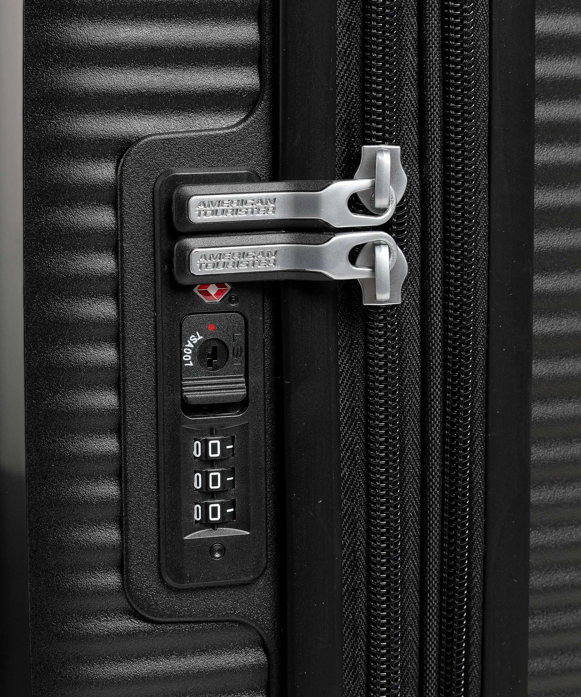 American Tourister Soundbox Spinner (4 wheels) bass black - Image 3